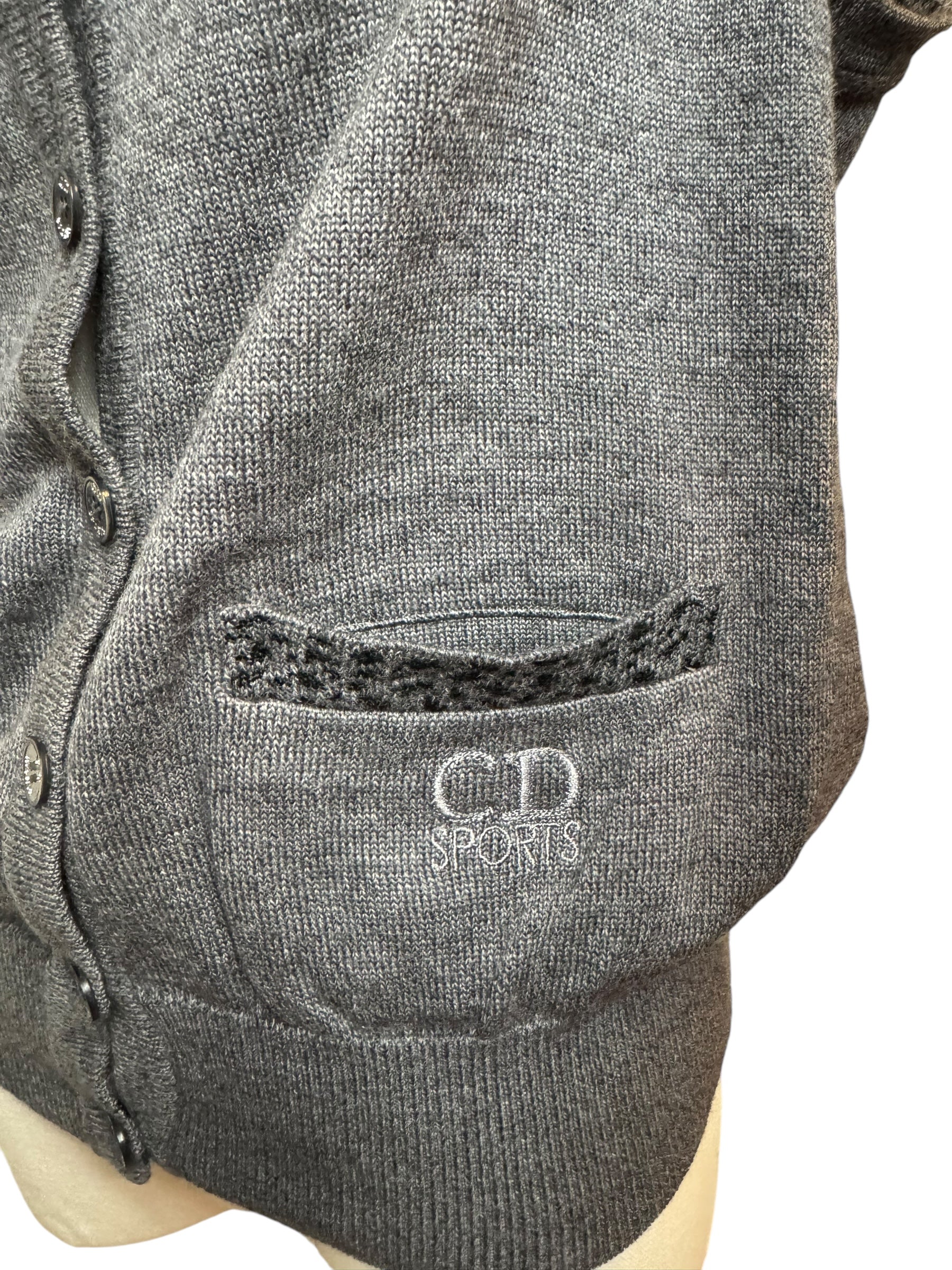 Christian Dior Sport Grey Sweater Vest