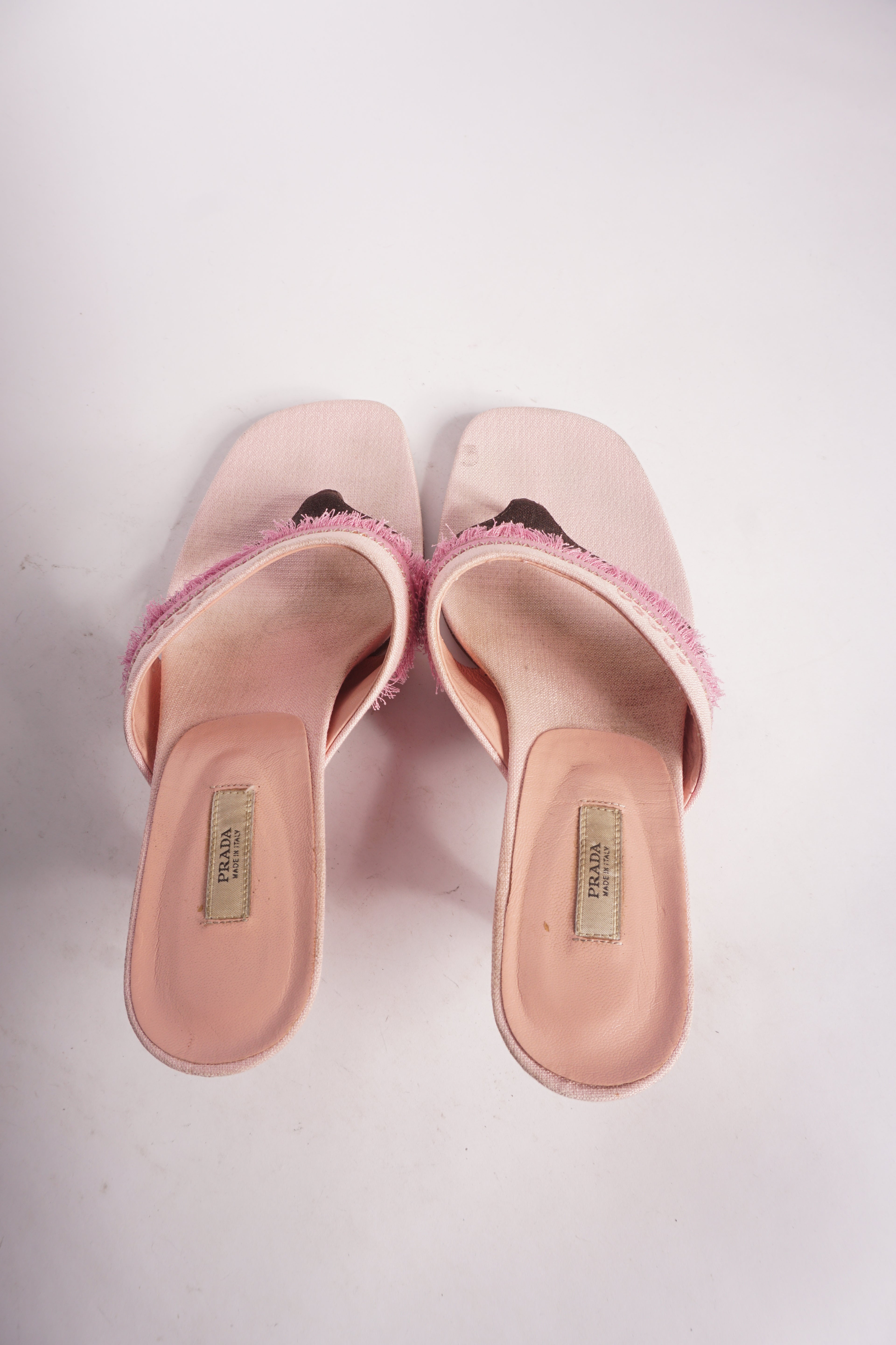 Prada Pink Sandals