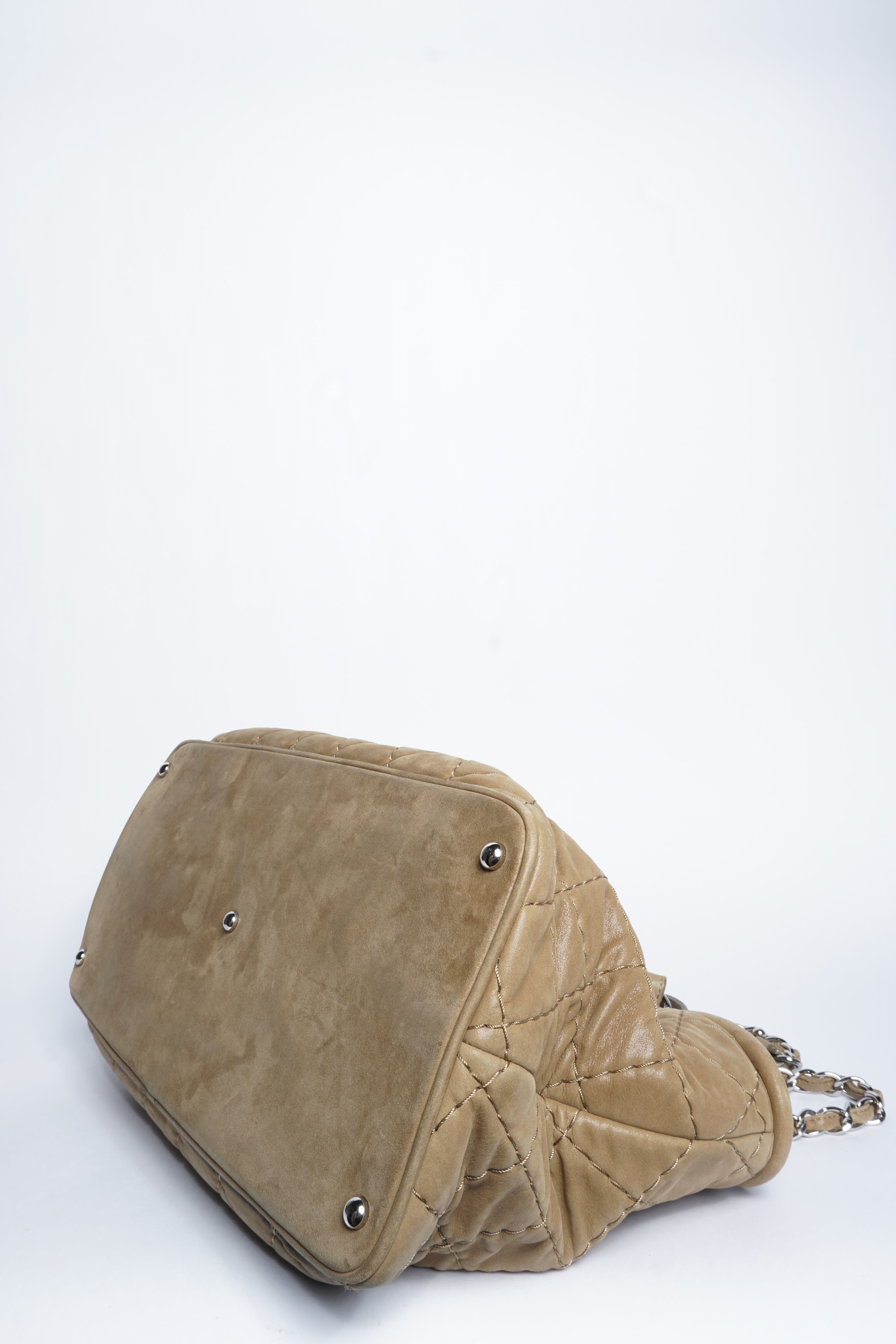 Chanel Wild Stitch Leather 2-Way Bag