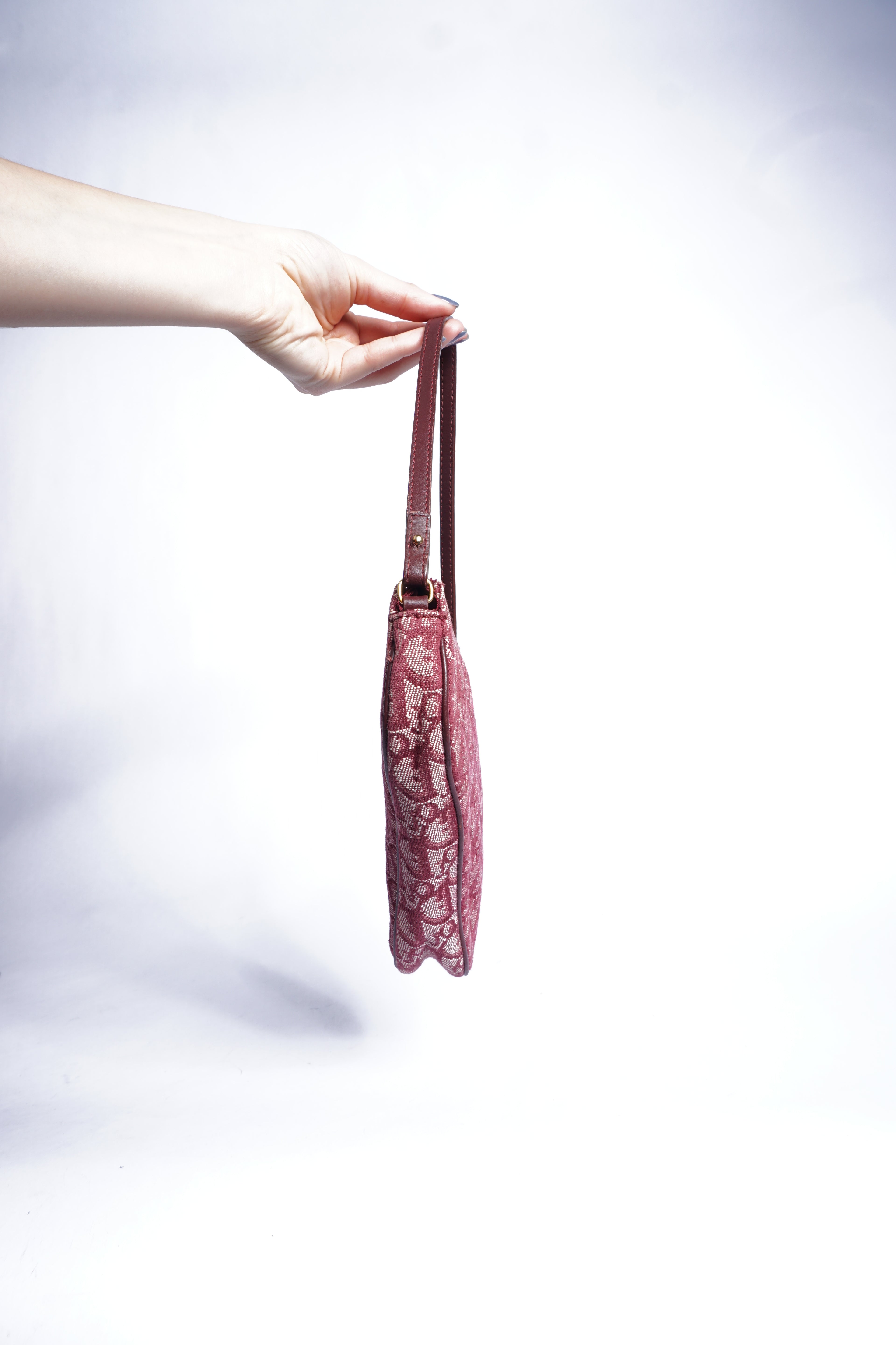 Dior Red Trotter Saddle Bag