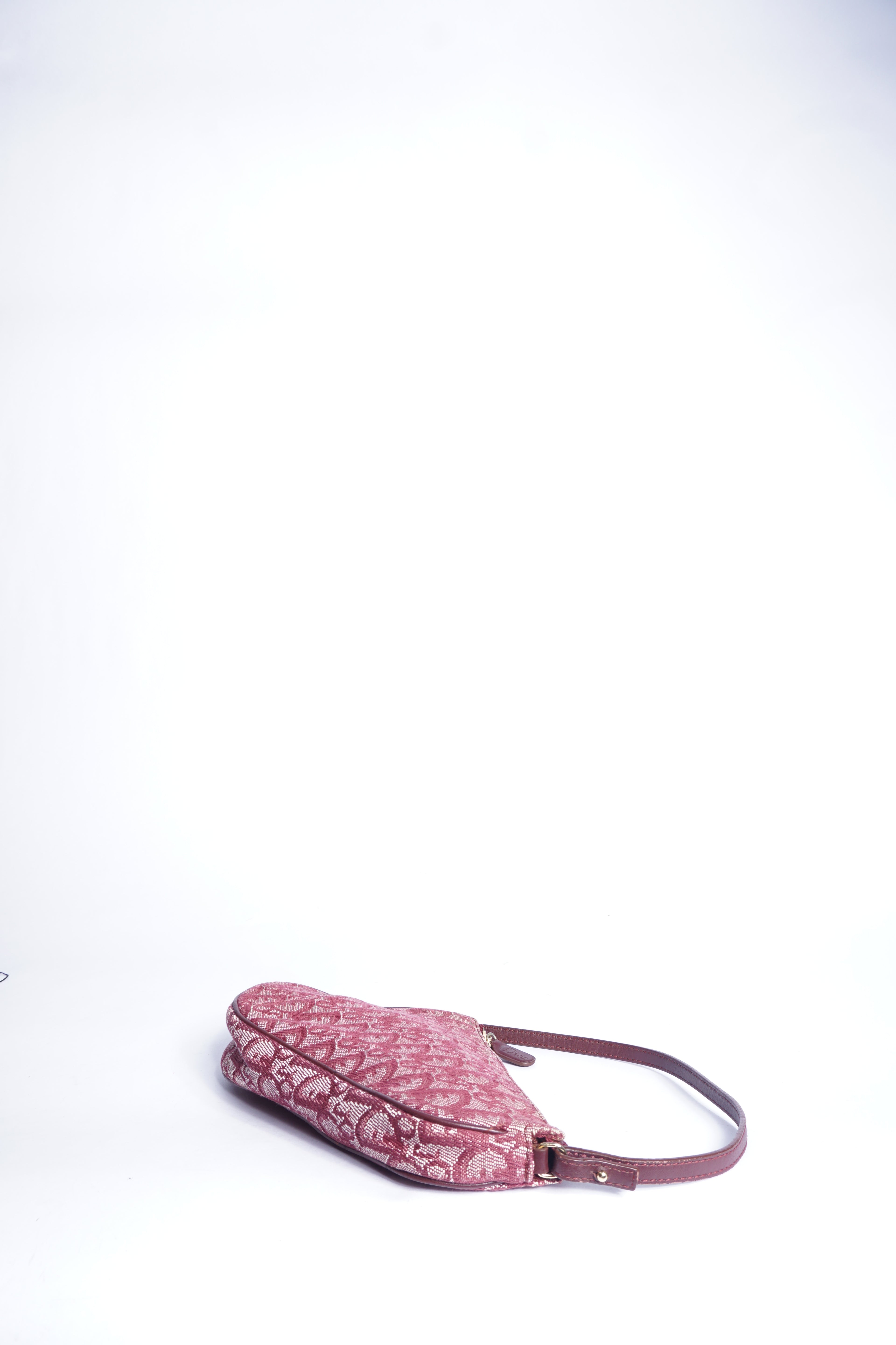 Dior Red Trotter Saddle Bag