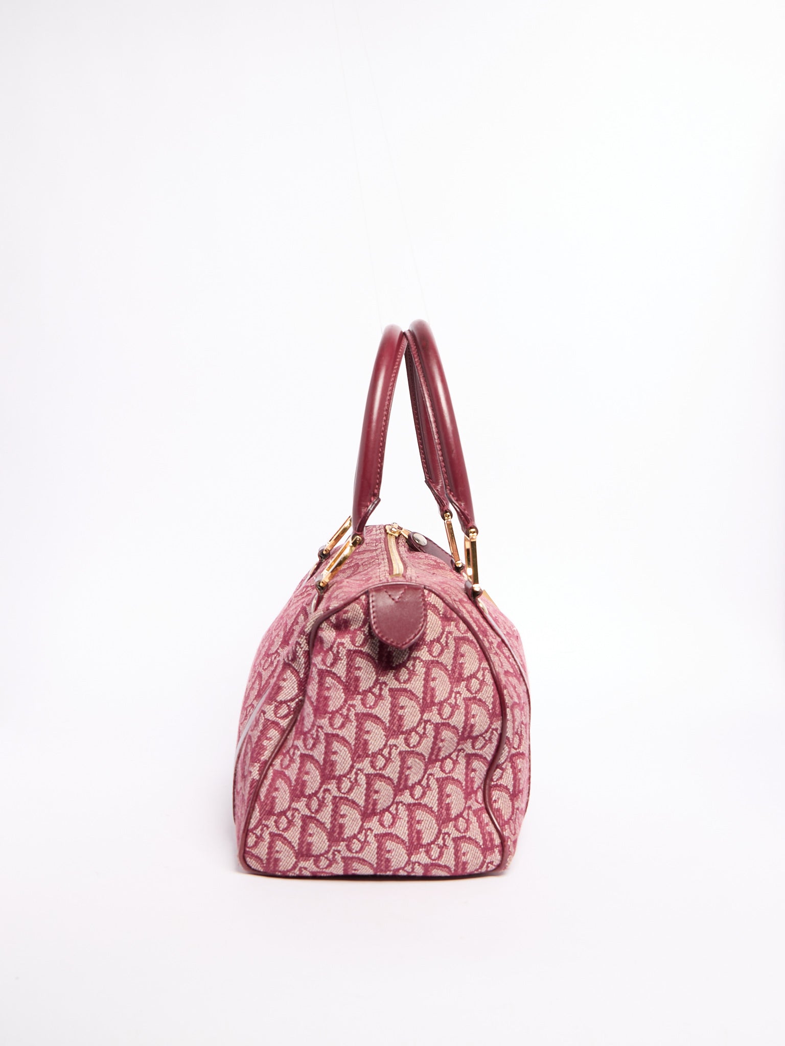 Christian Dior Red Trotter Boston Bag