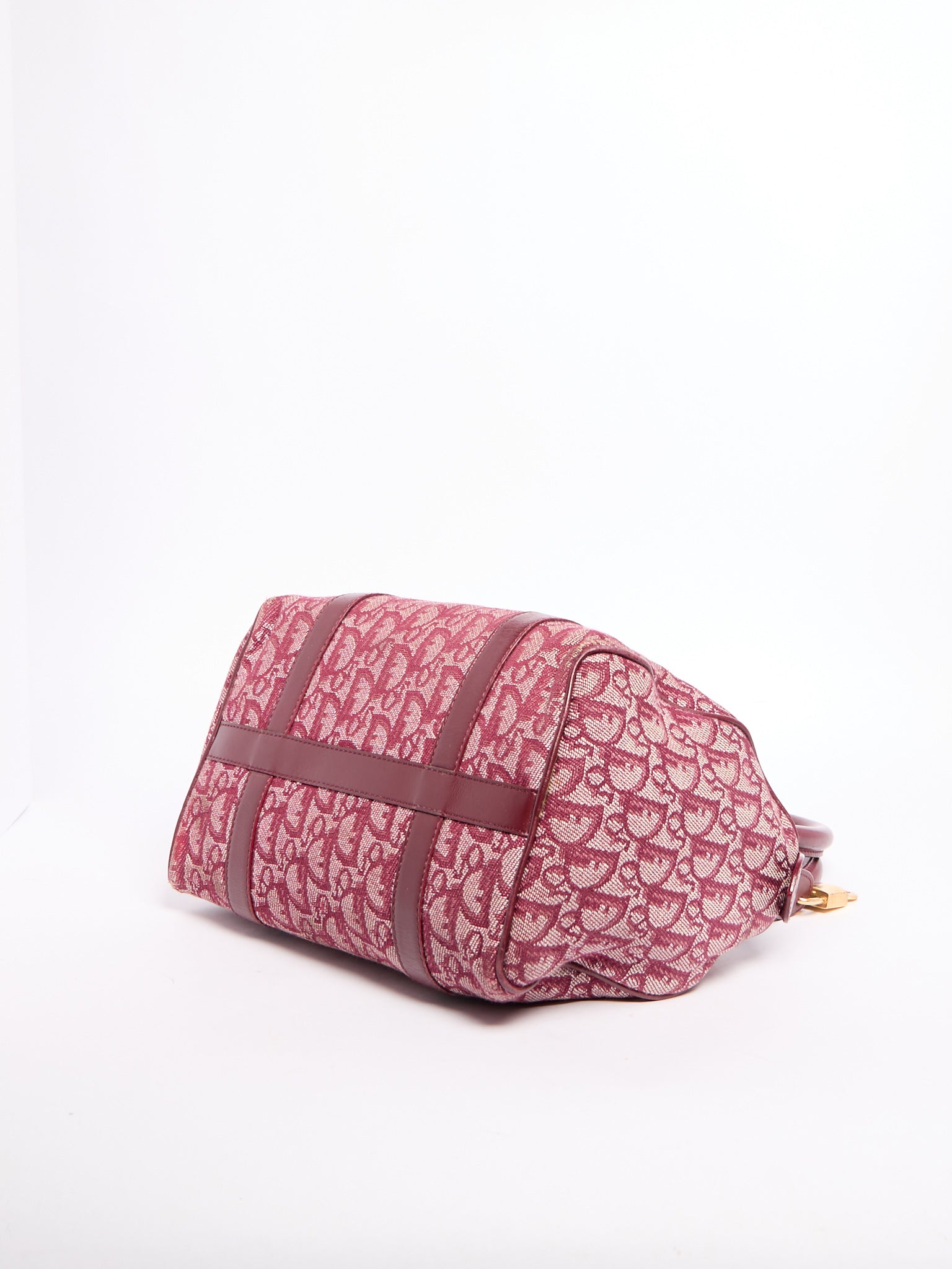 Christian Dior Red Trotter Boston Bag
