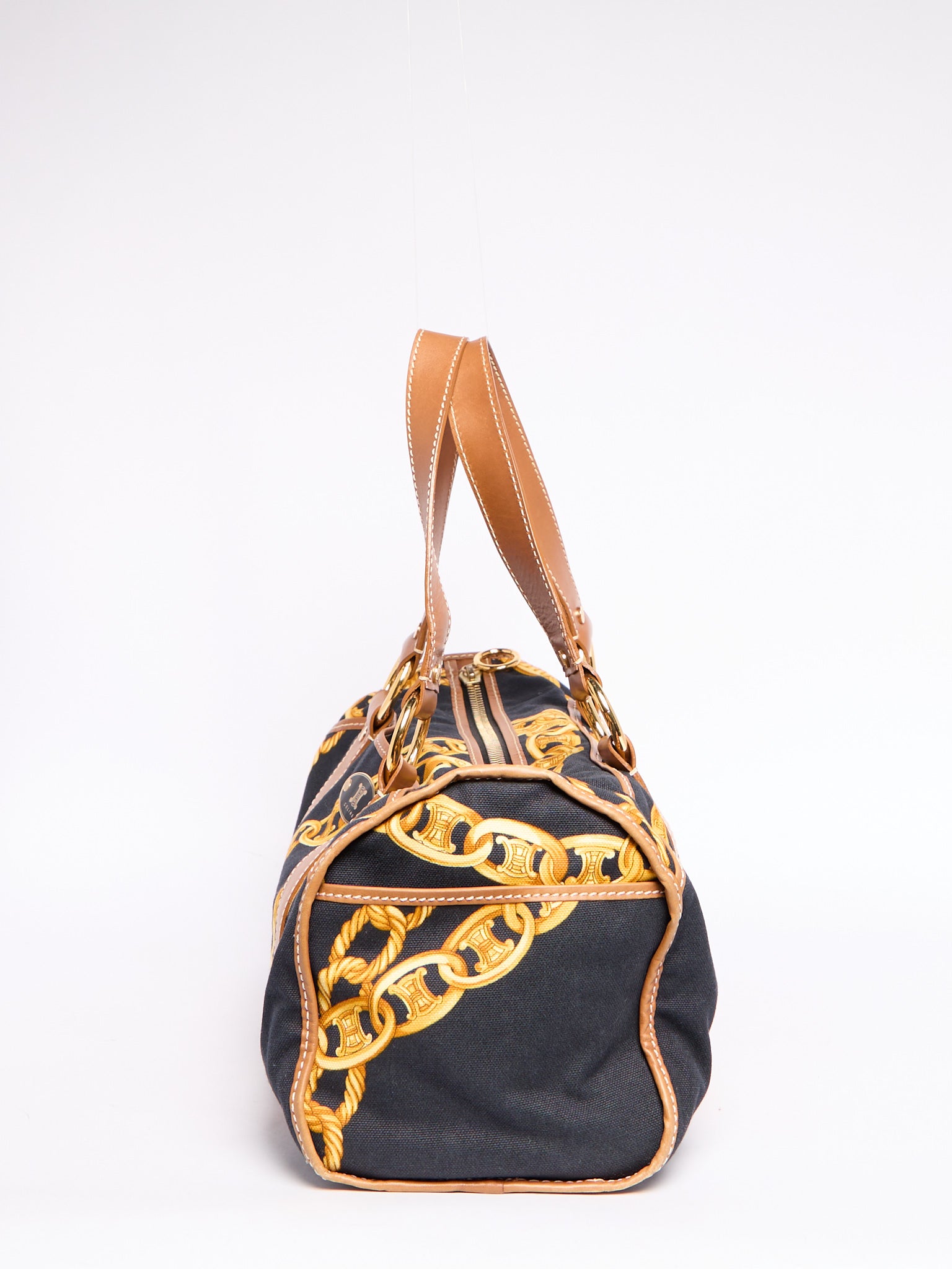 Celine Chain Print Duffel