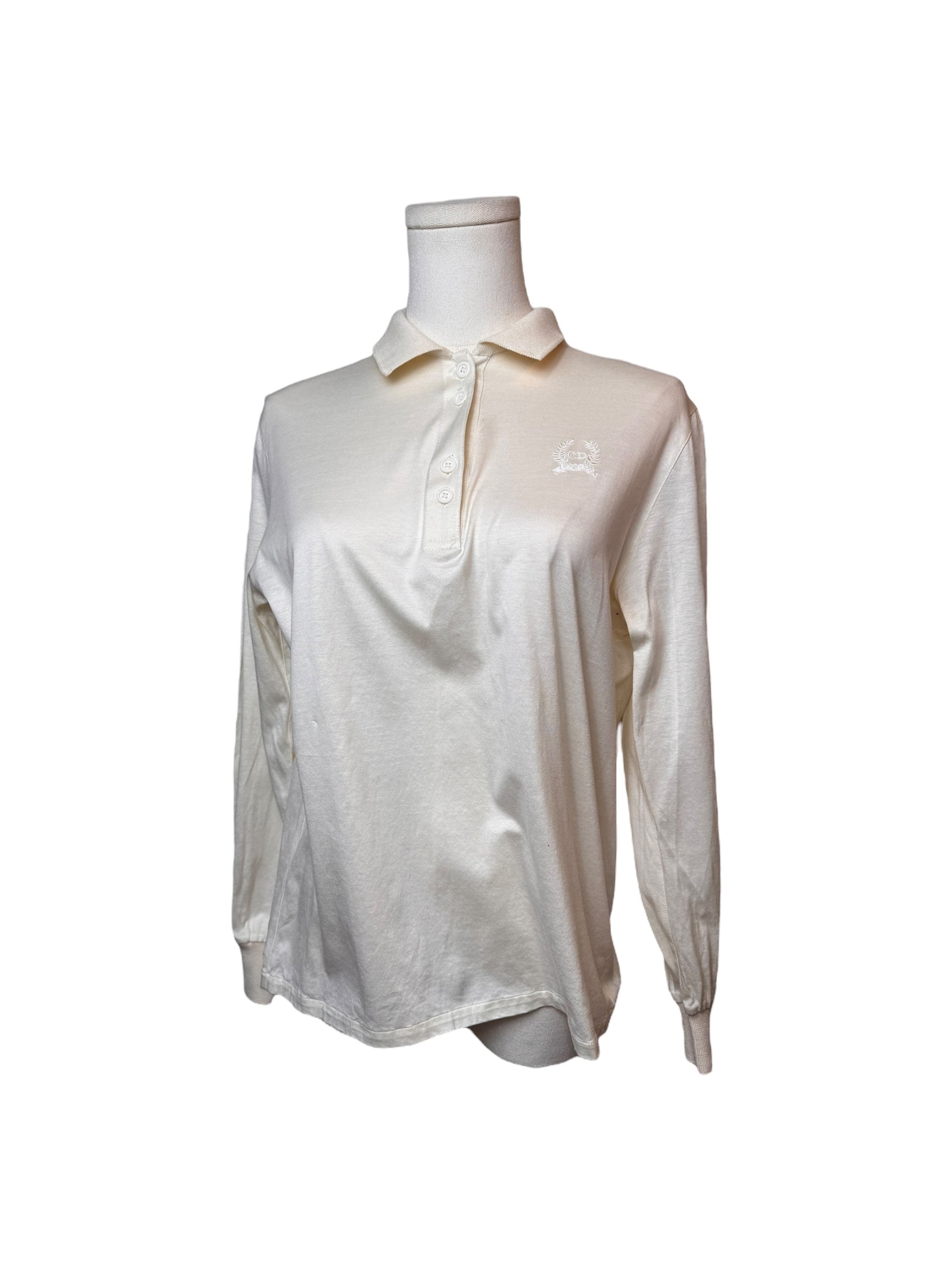 Christian Dior Sports Logo Long Sleeve Top