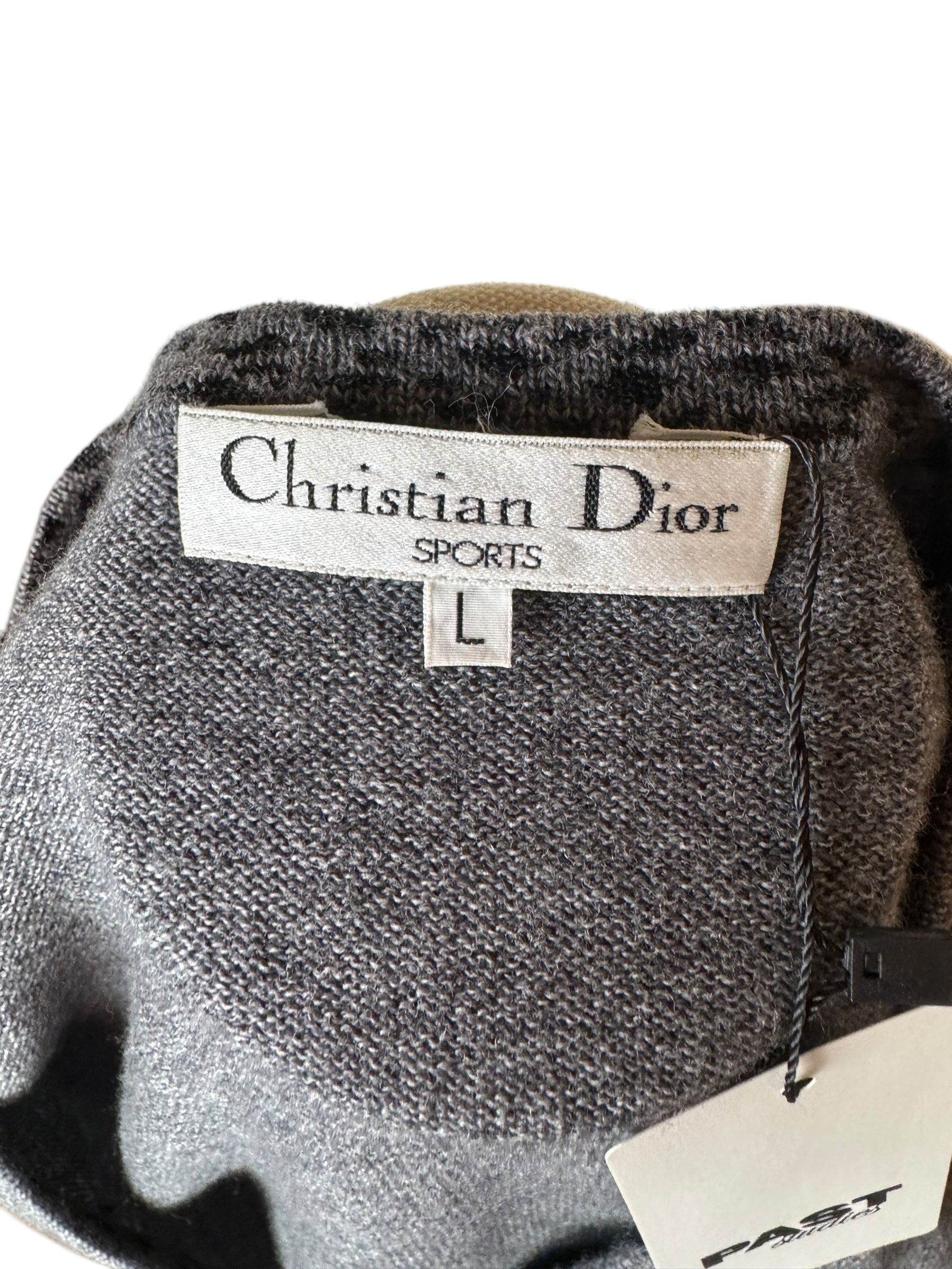 Christian Dior Sport Grey Sweater Vest