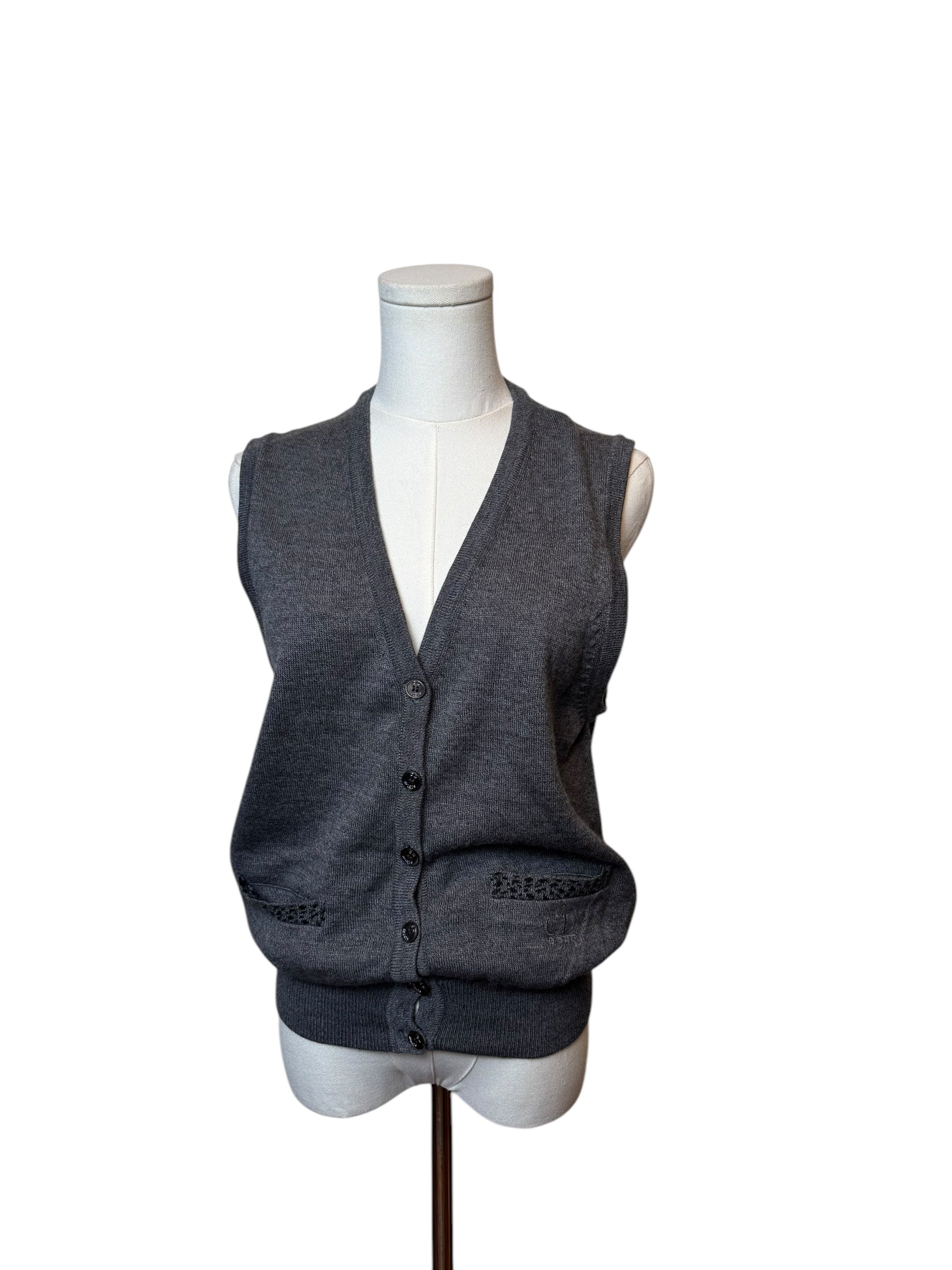 Christian Dior Sport Grey Sweater Vest