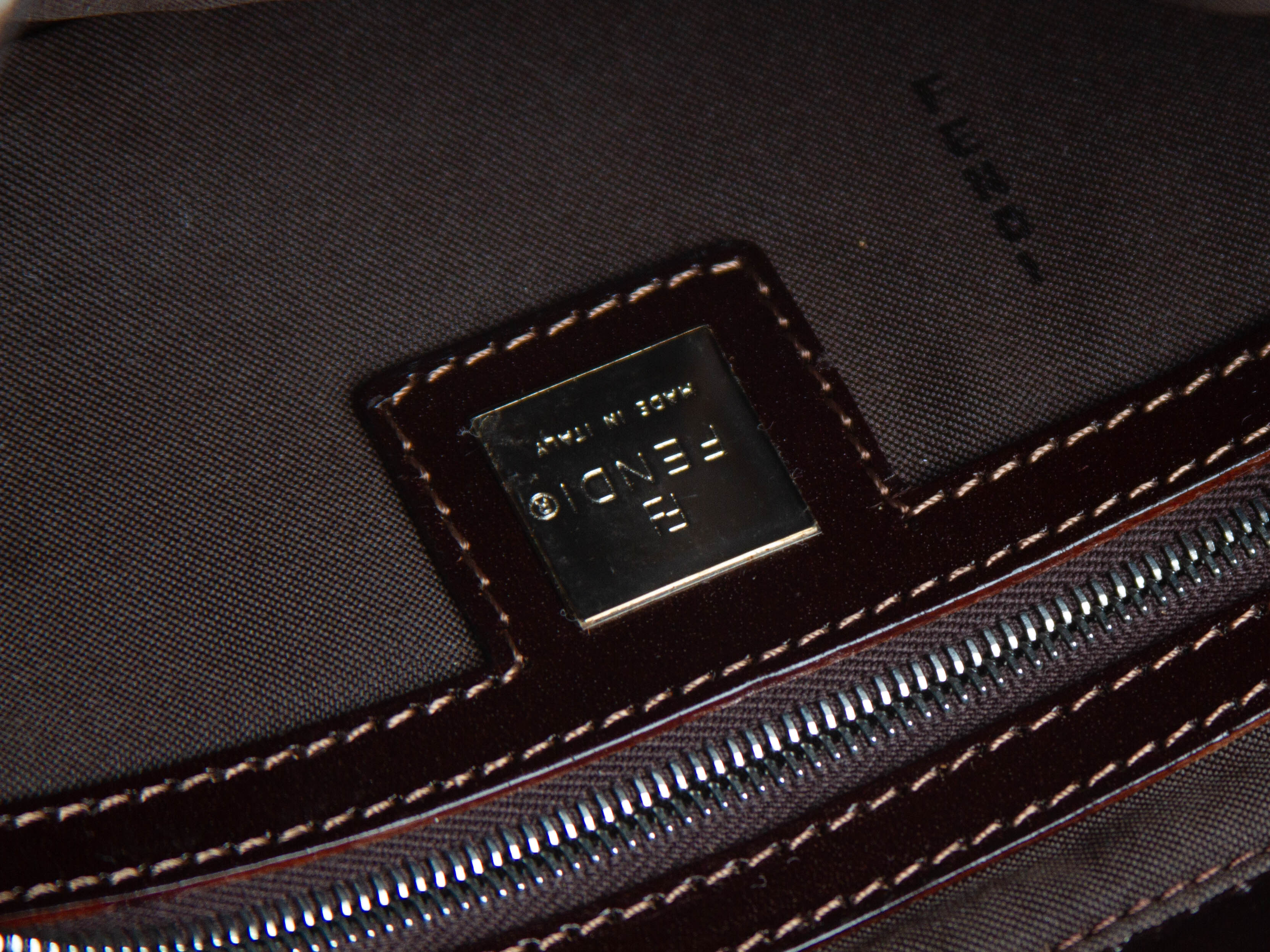 Vintage Fendi Beaded Baguette Bag