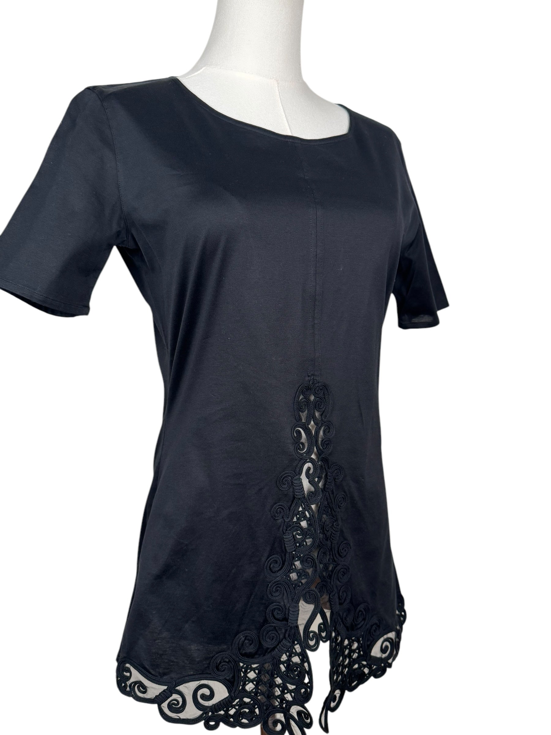 Christian Dior Embroidered Cutout Top