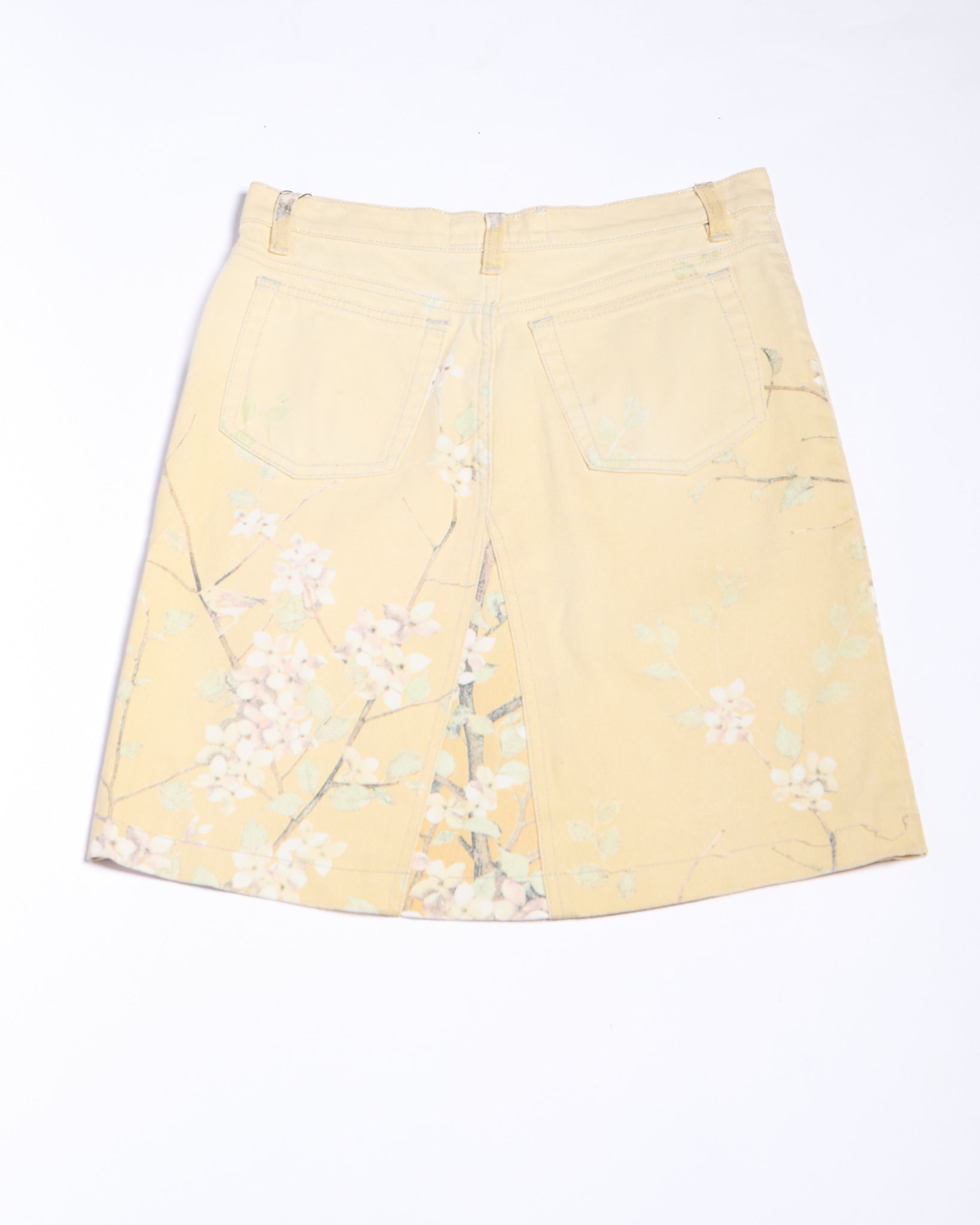 Roberto Cavalli Cherry Blossom Skirt Size L W32