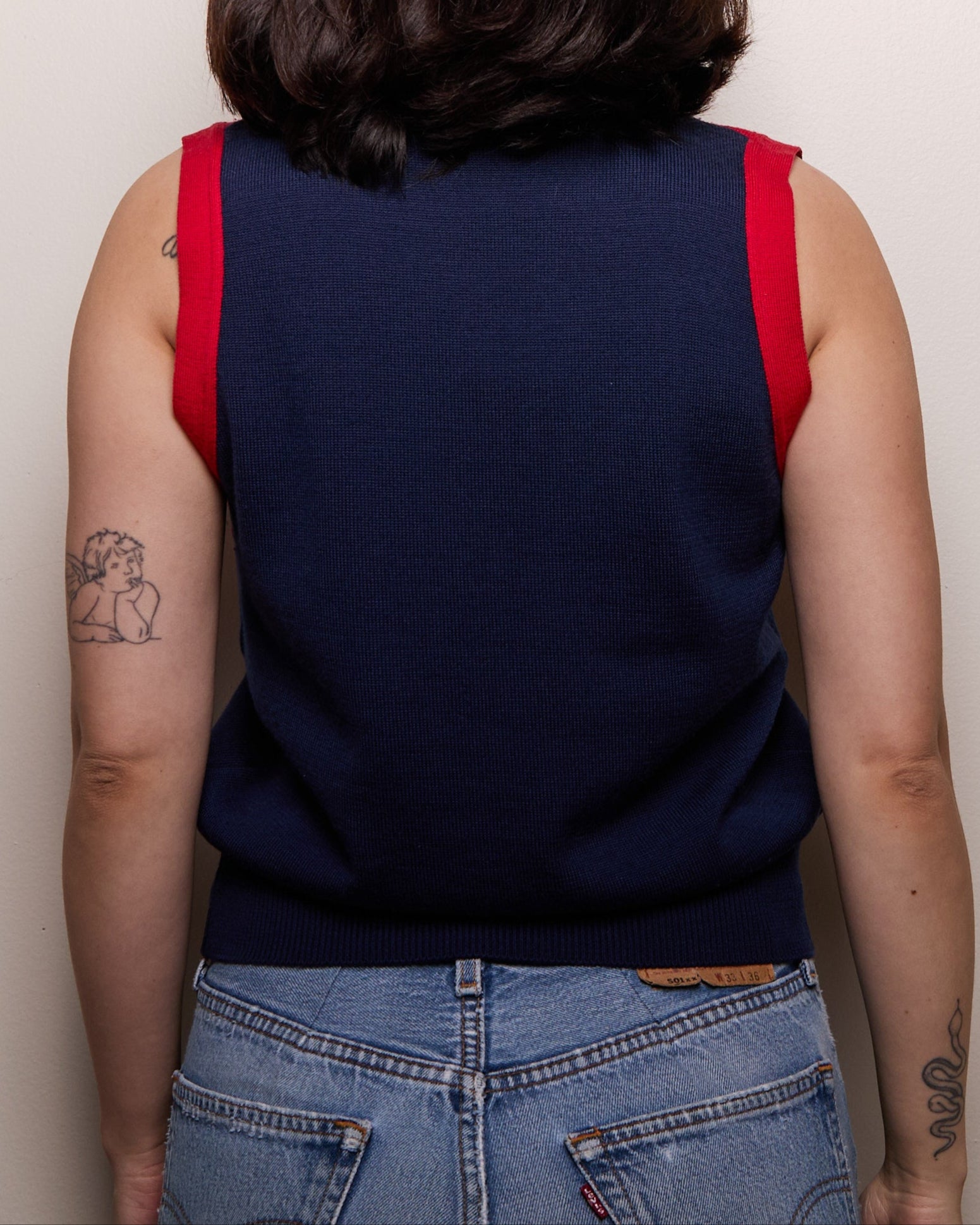Christian Dior Sport Red/Navy Vest