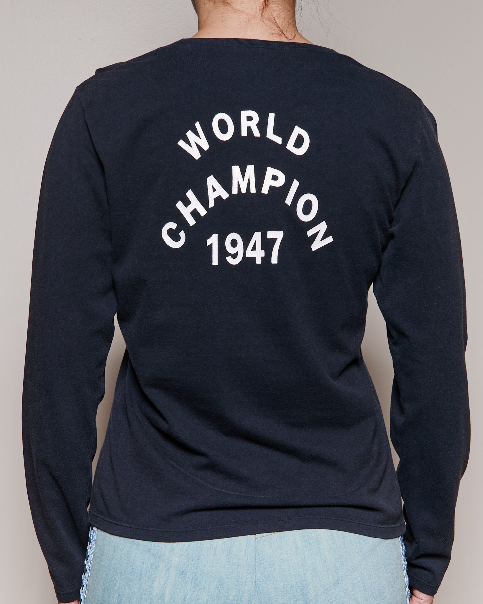 Christian Dior 2000s J’adore Dior Long Sleeve Top