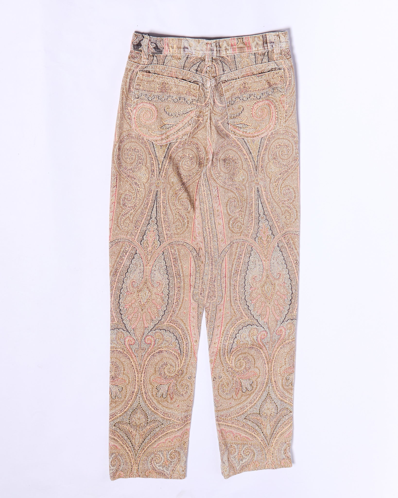 90's Roberto Cavalli Paisley Print Jeans Size L W32