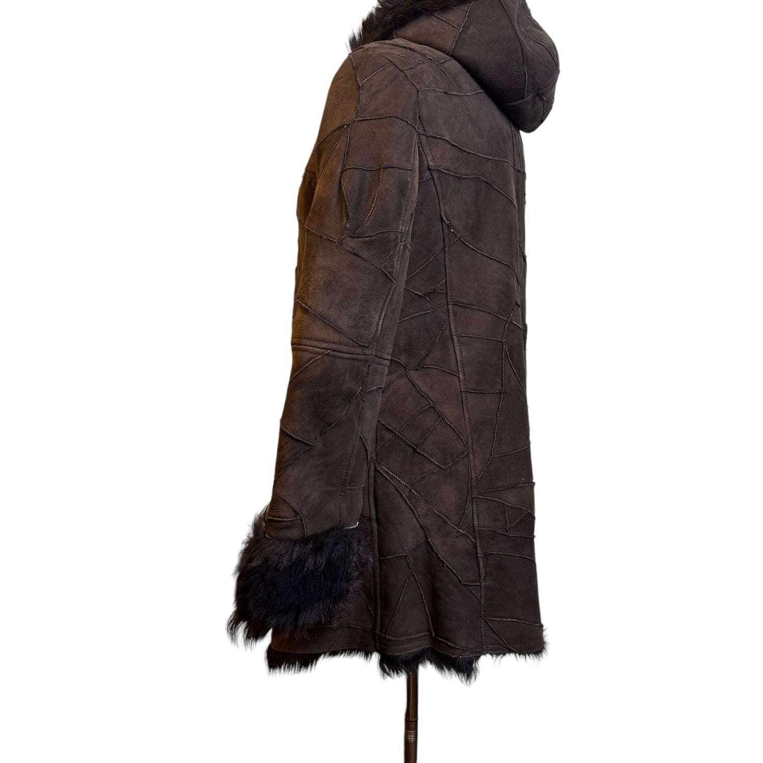 Brown Vintage Fur Jacket