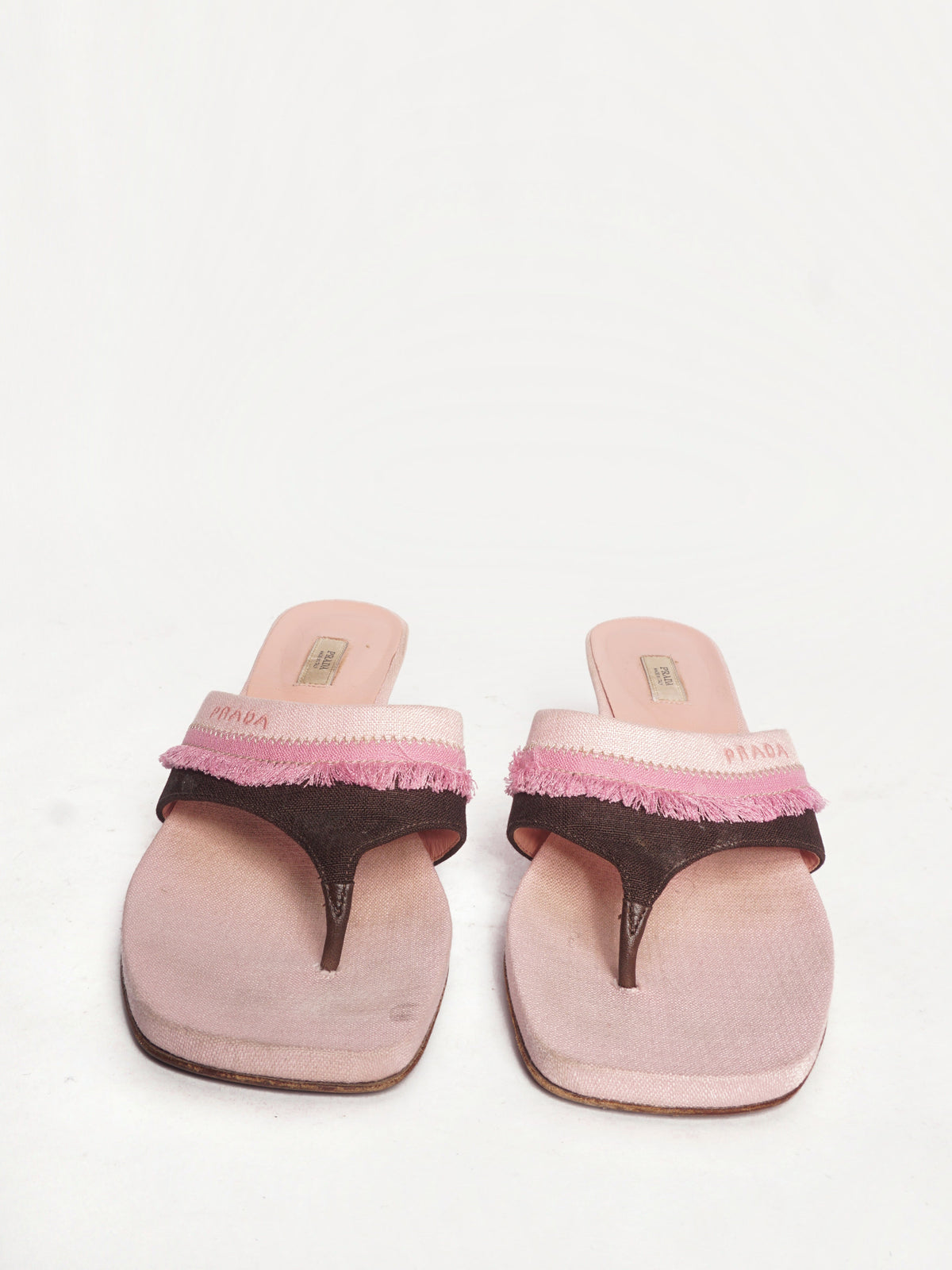 Prada Pink Sandals