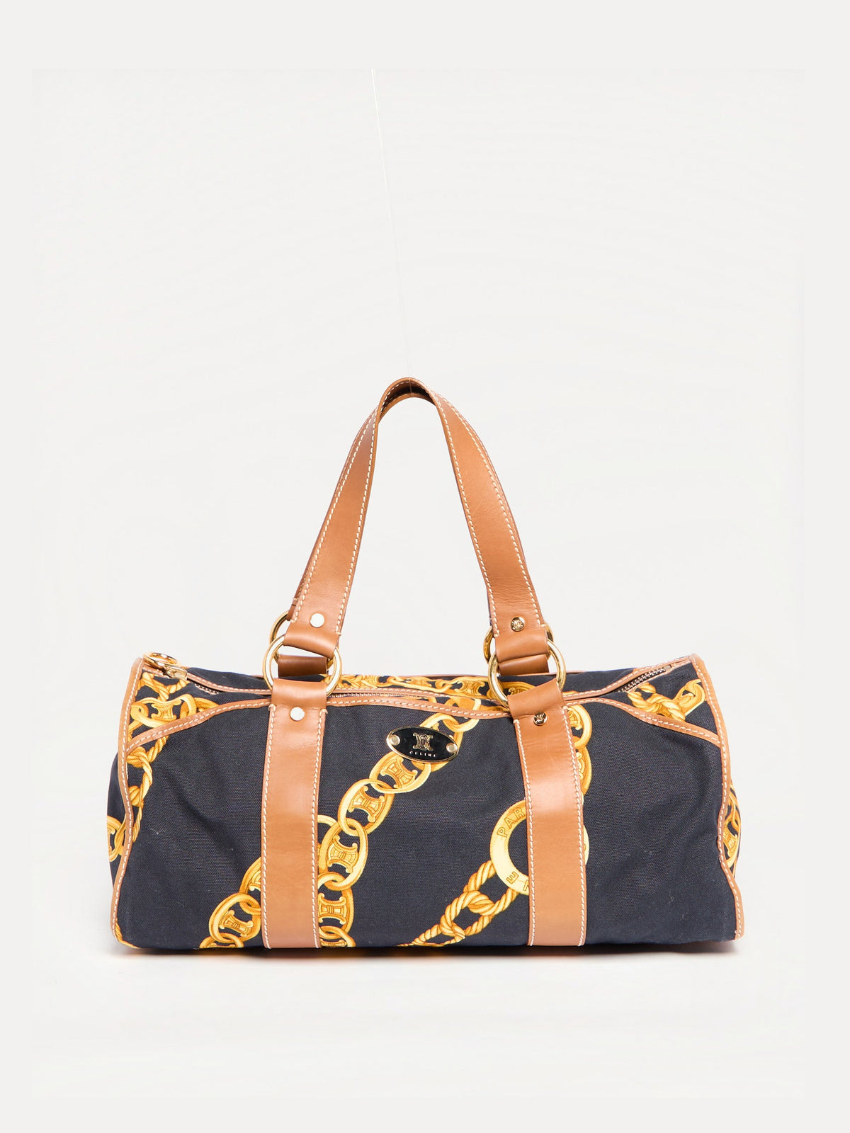 Celine Chain Print Duffel