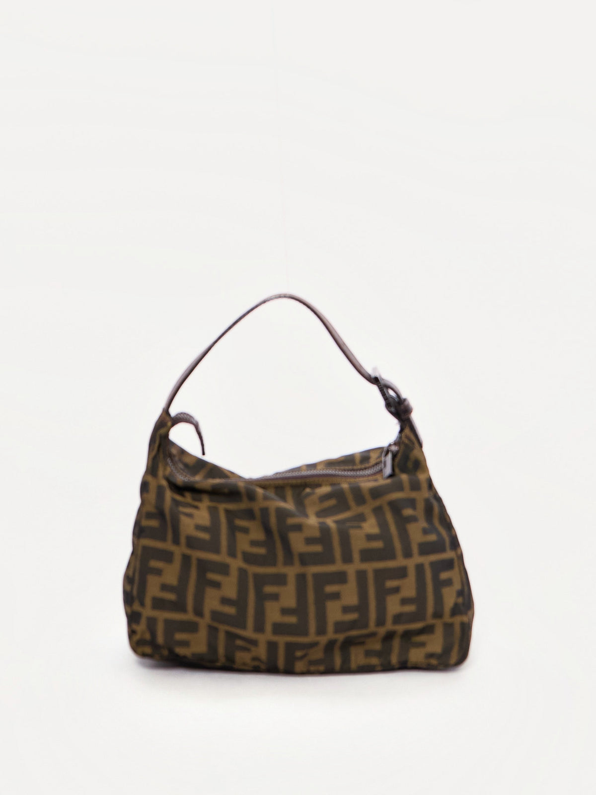 90's Fendi Zucca Brown Pouch