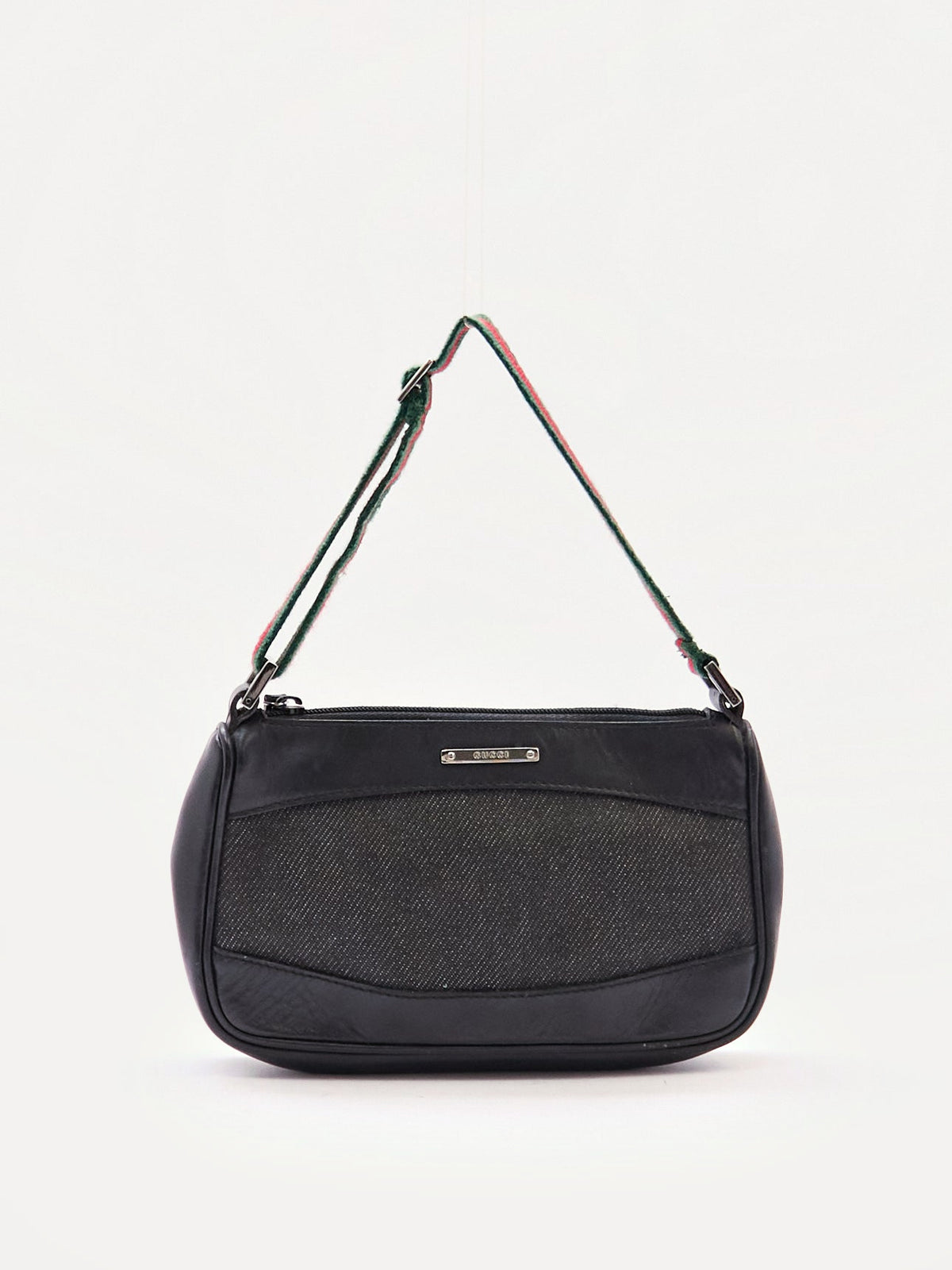 Gucci Black Sherry Canvas Pouch