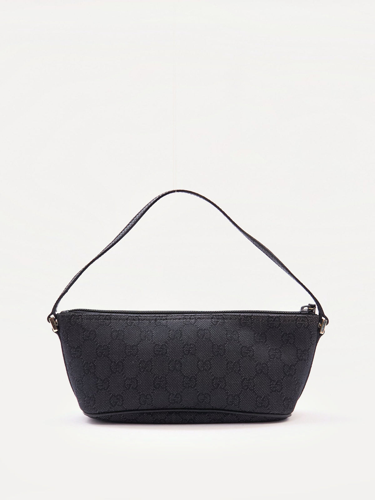 Gucci Black Monogram Pochette