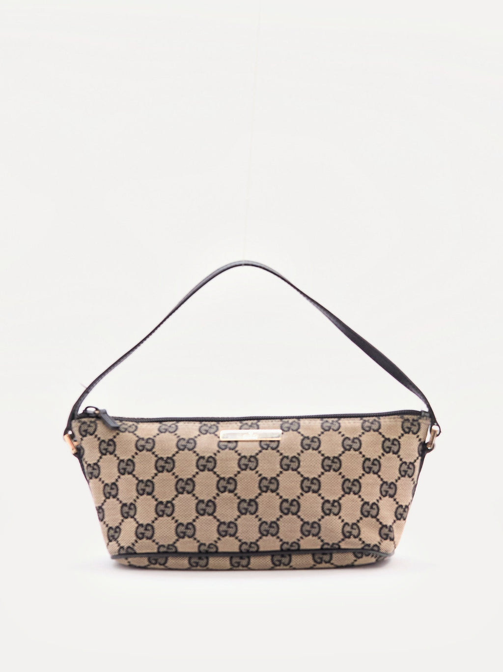 Gucci Navy Monogram Pochette