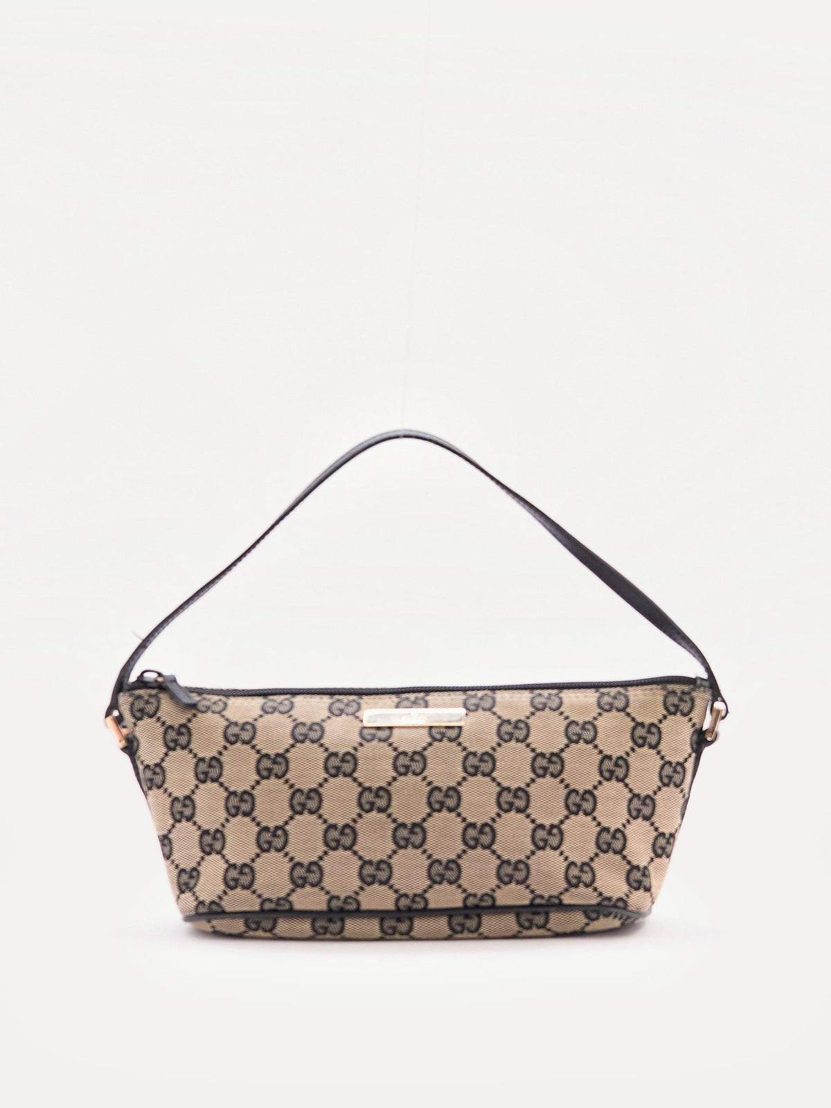 Gucci Navy Monogram Pochette
