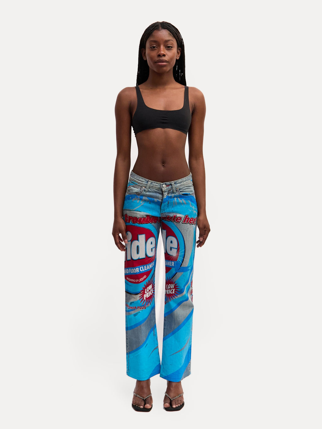 Miss Sixty Trouble Print Jeans