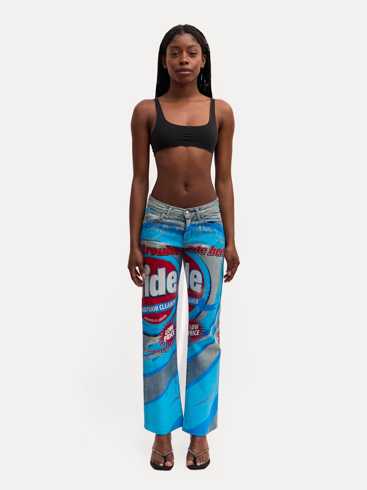Miss Sixty Trouble Print Jeans