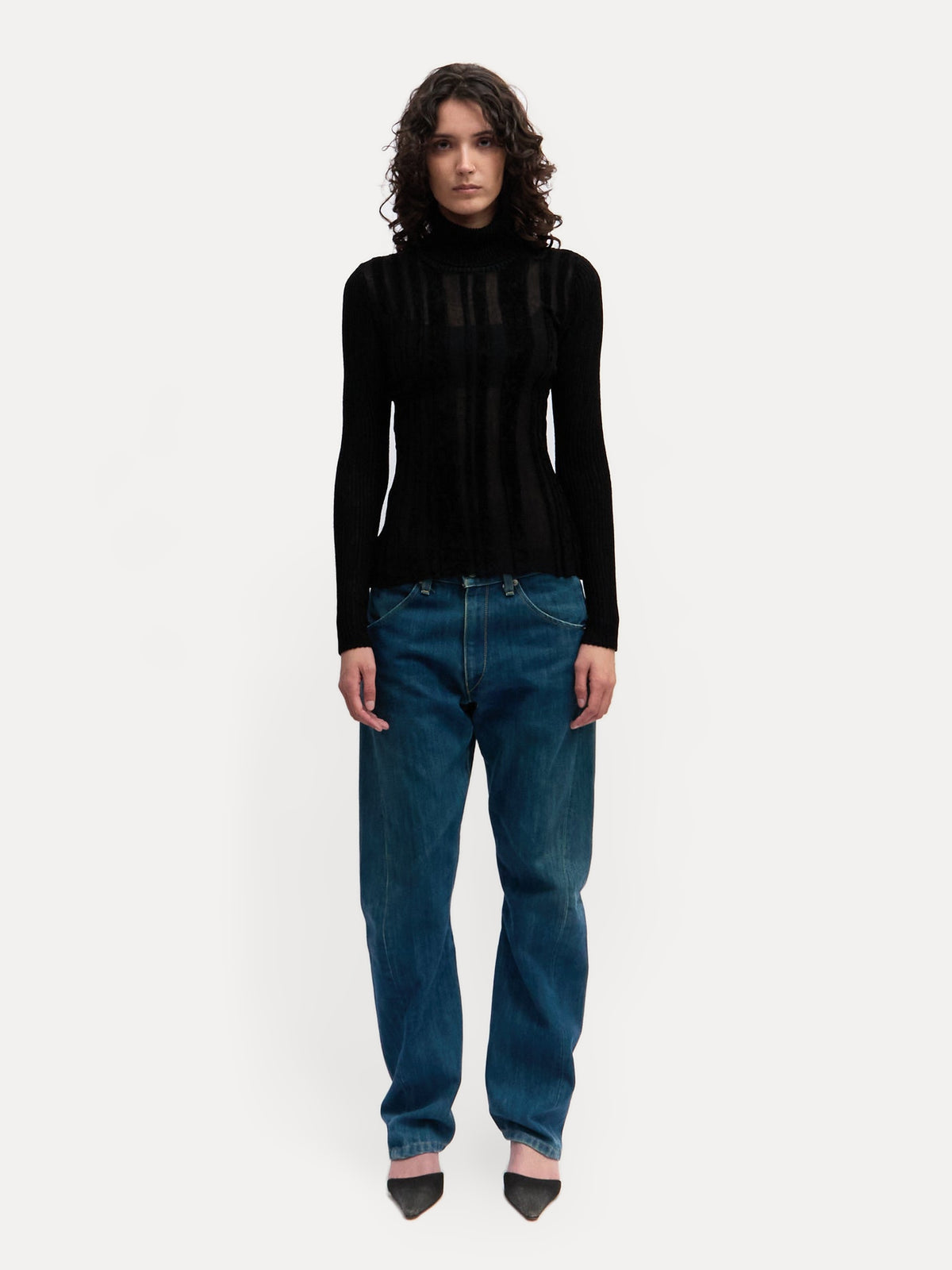 Levi’s Engineered Dark Wash Single Pocket Jeans