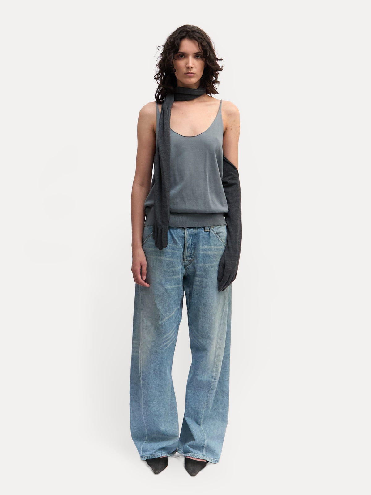 Comme des Garçons Wool Bolero with Gloves