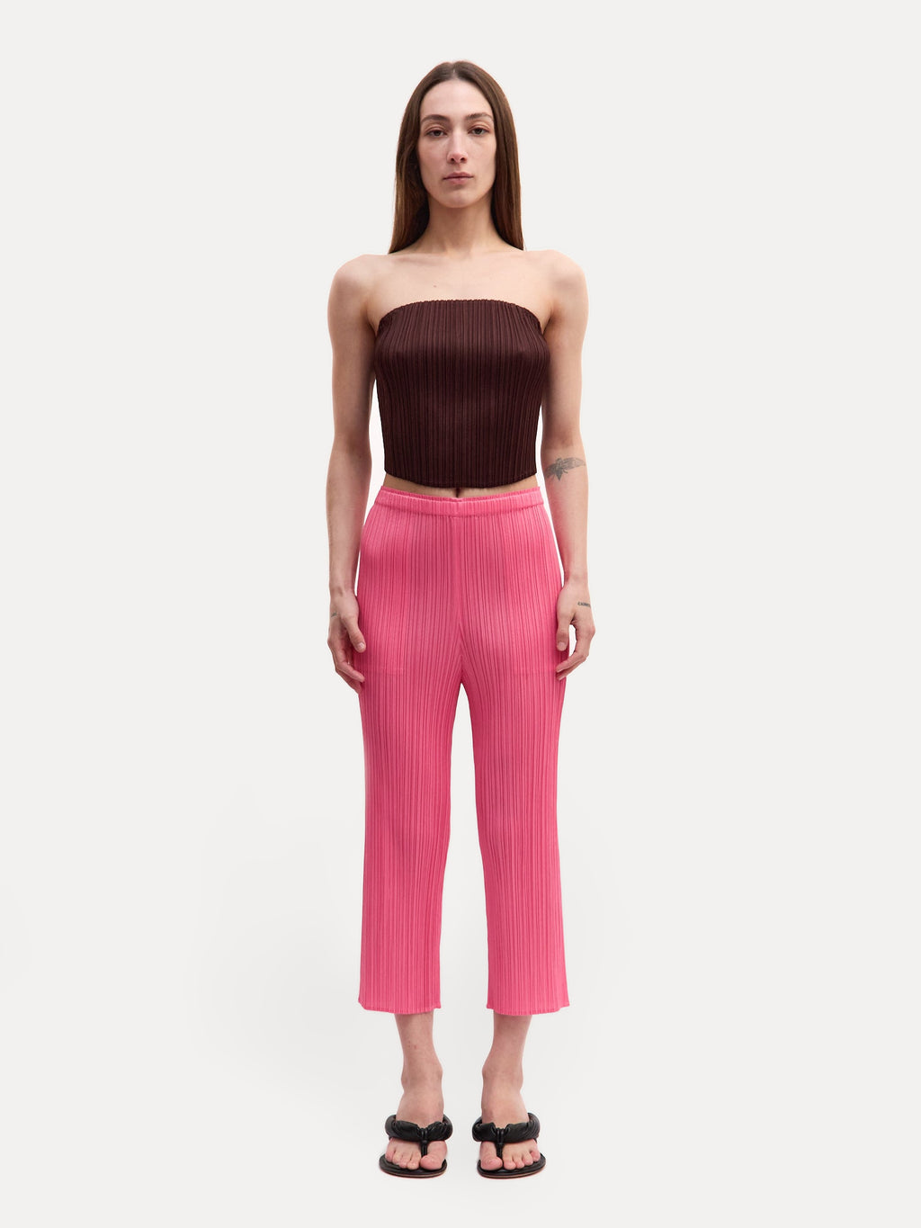 Issey Miyake Pleats Please Light Pink Pants