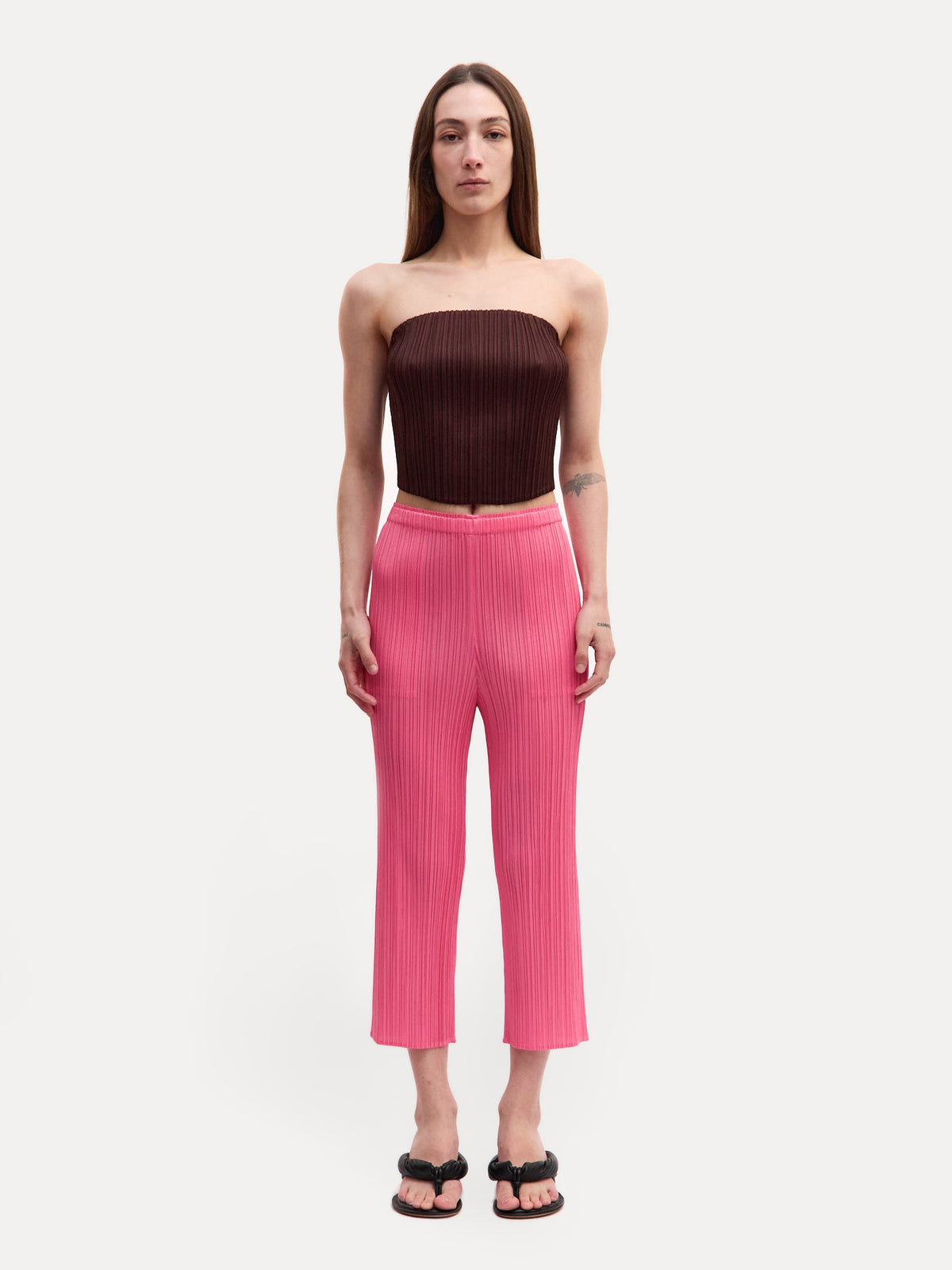 Issey Miyake Pleats Please Light Pink Pants