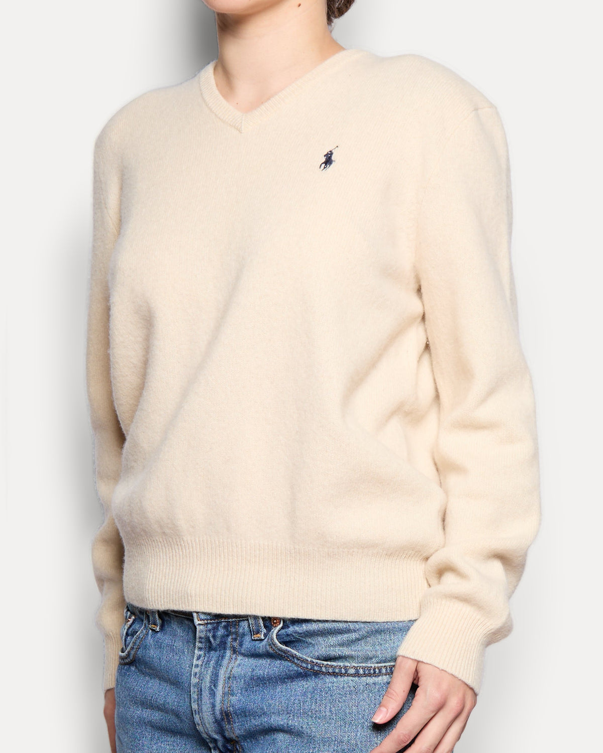 Ralph Lauren V-Neck Wool Sweater