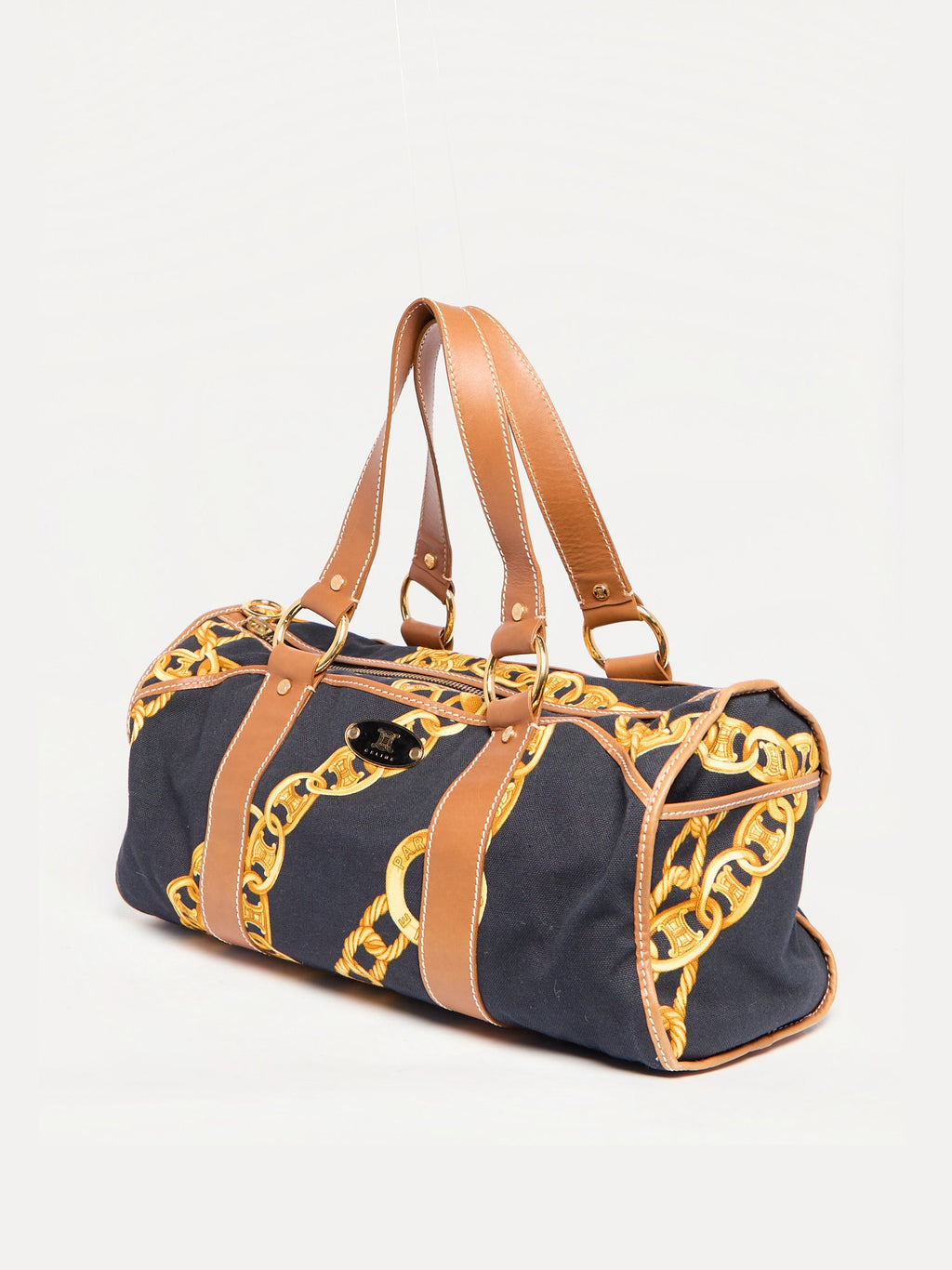 Celine Chain Print Duffel