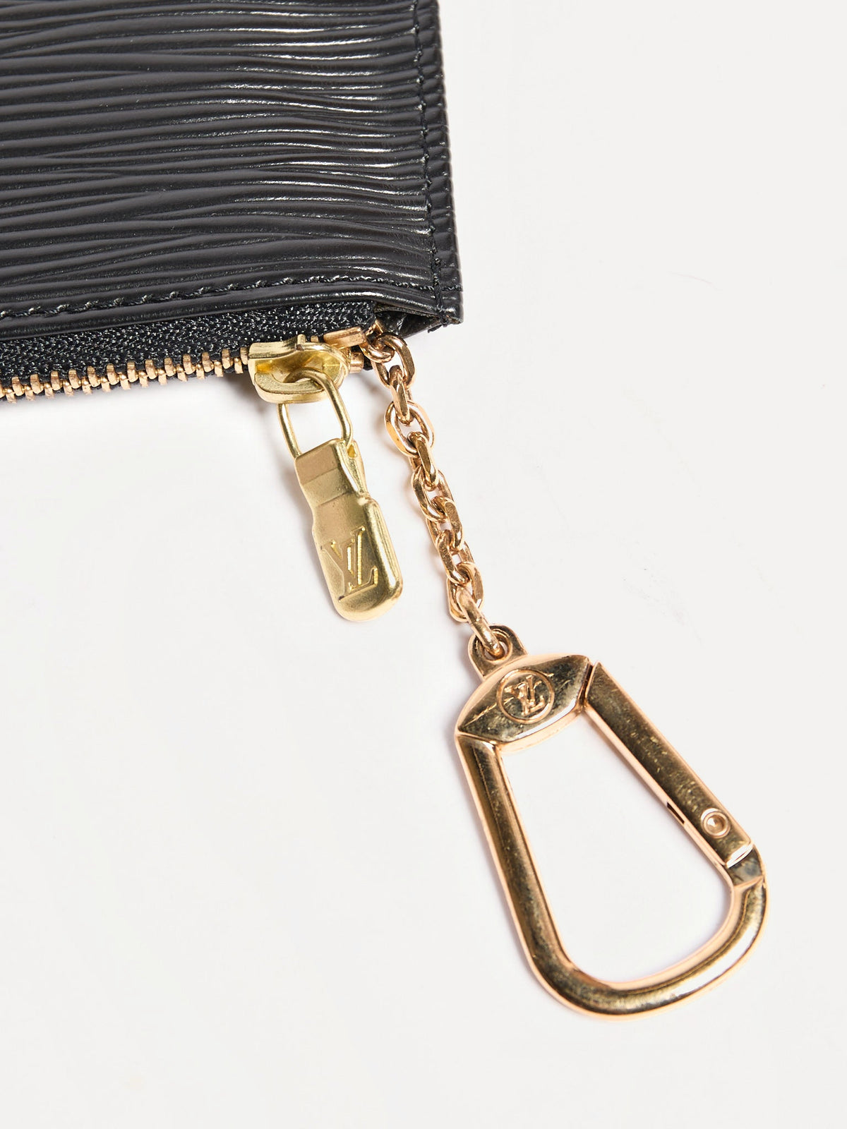 Louis Vuitton Black Epi Coin Pochette