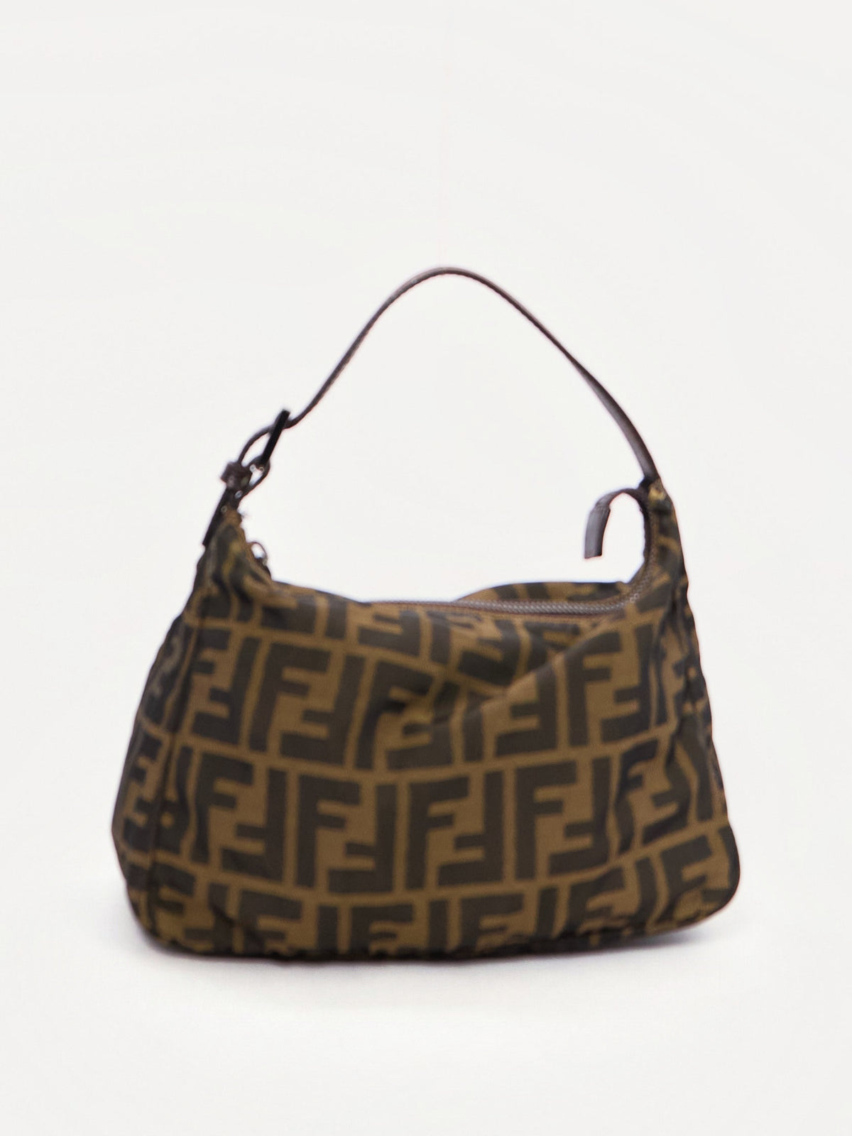 90's Fendi Zucca Brown Pouch