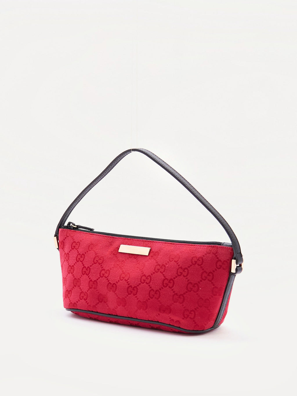 Gucci Red GG Monogram Pochette