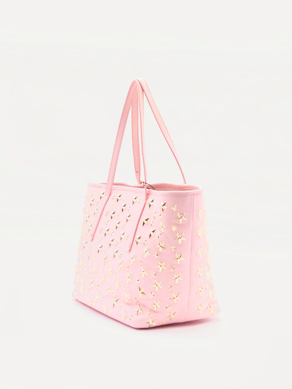 Jimmy Choo Pink Stars Studded Tote