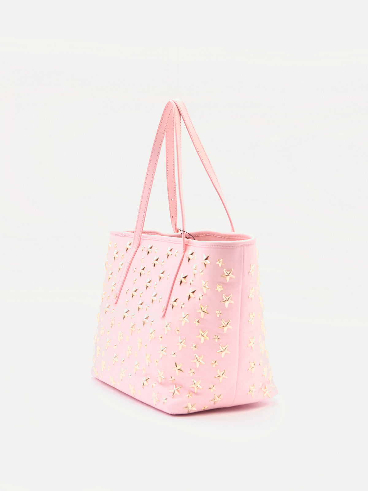 Jimmy Choo Pink Stars Studded Tote