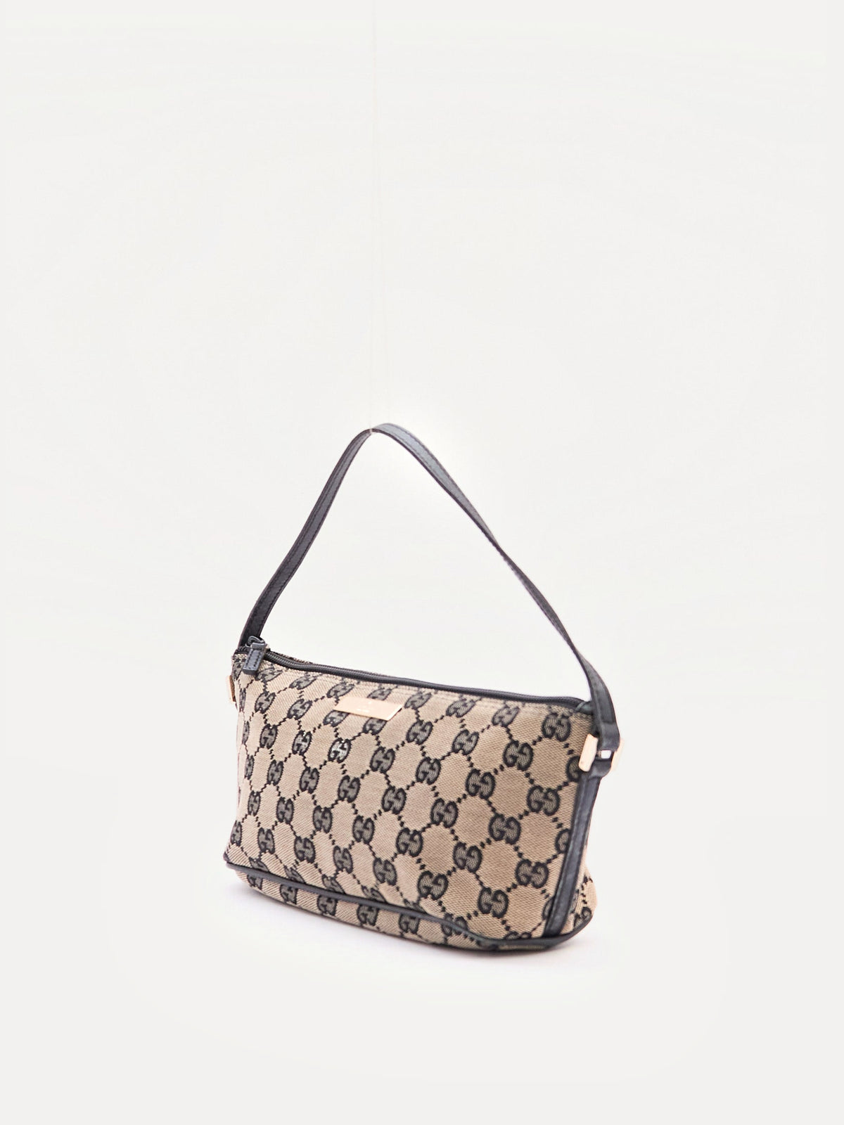 Gucci Navy Monogram Pochette