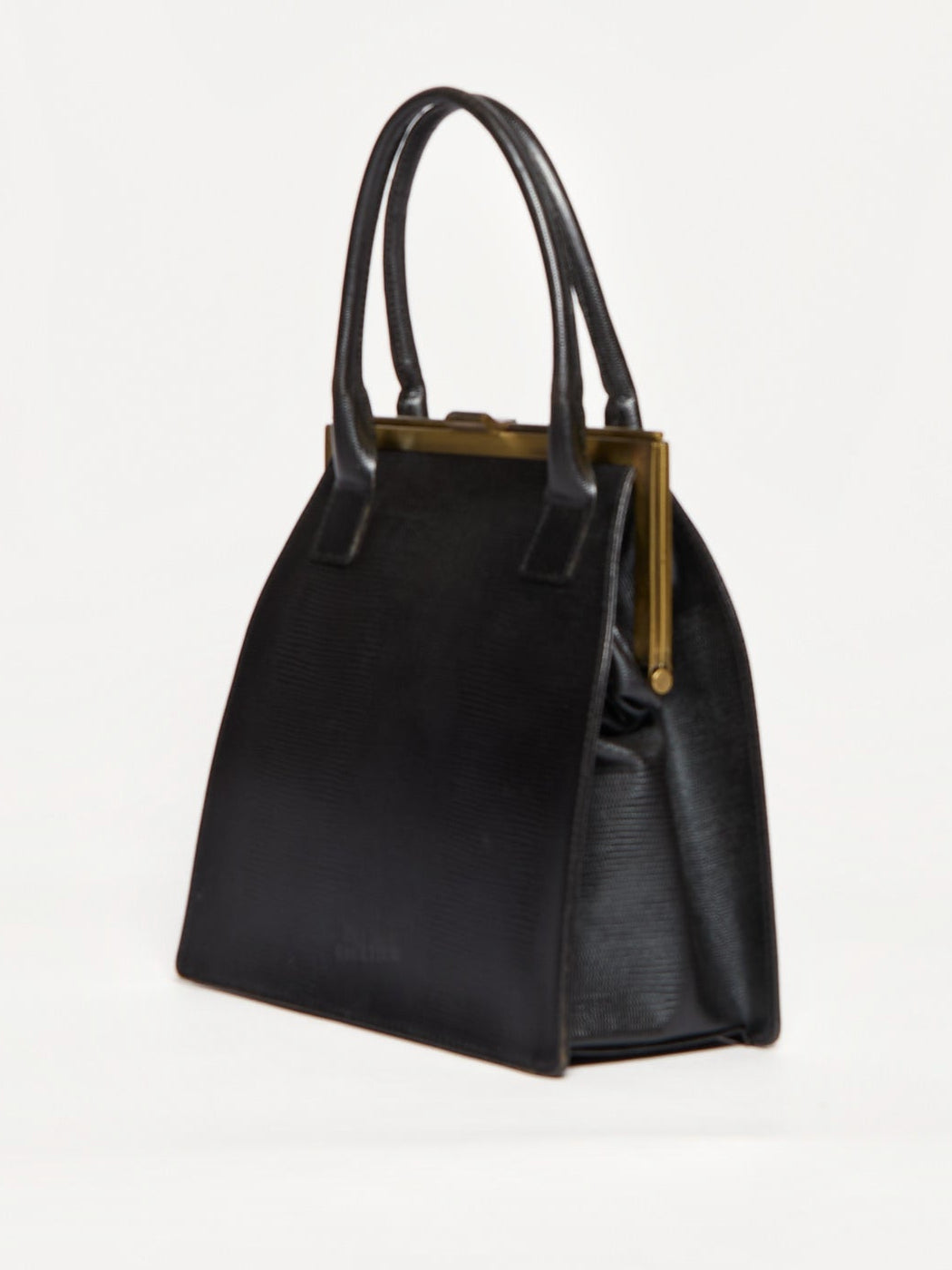 Jean Paul Gaultier Leather Top Handle Bag