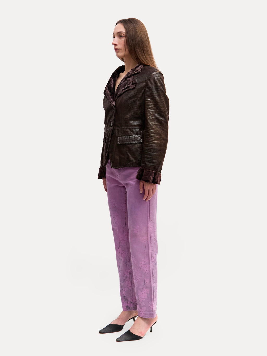 Armani Collezioni Embossed Blazer