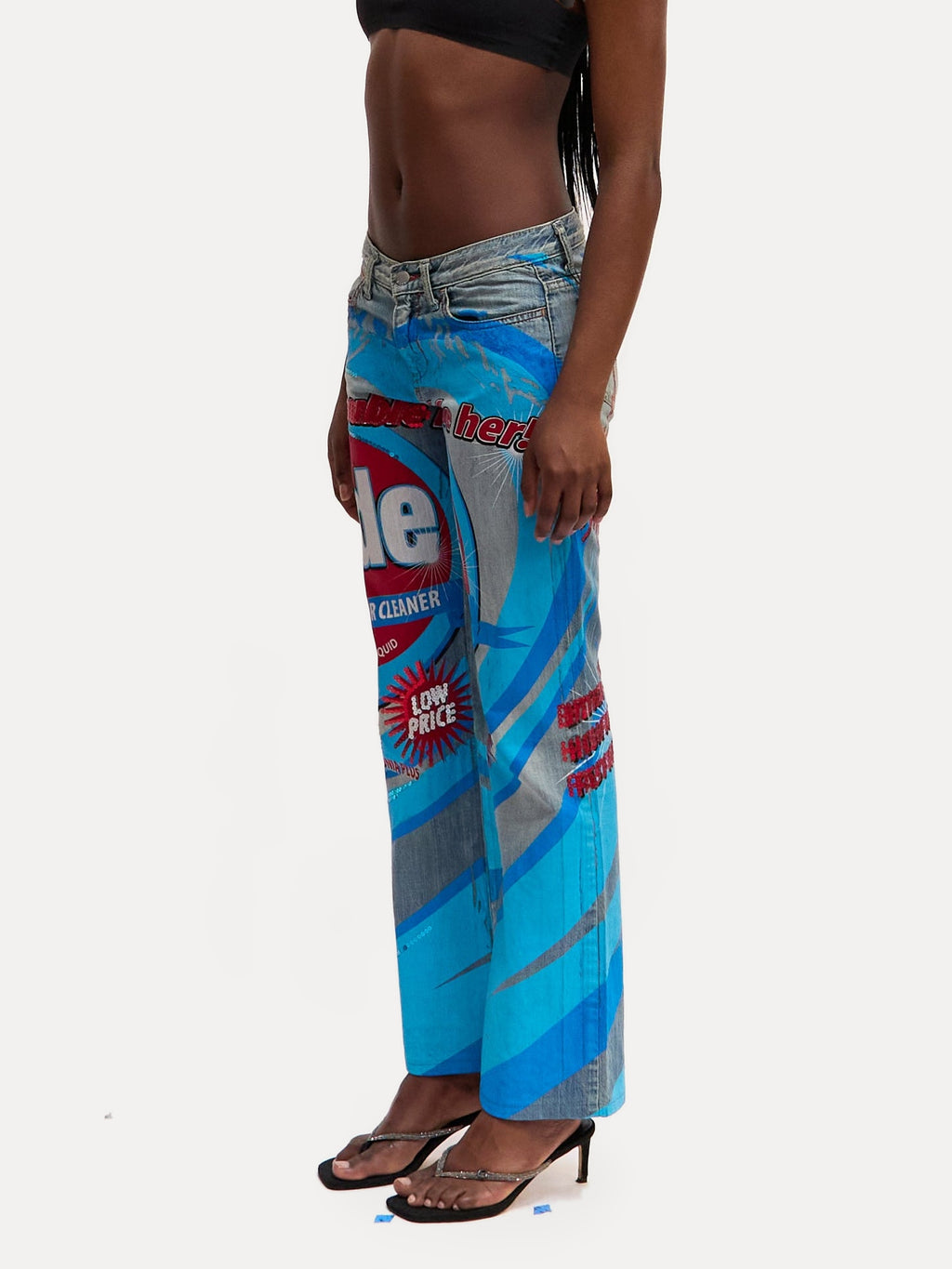 Miss Sixty Trouble Print Jeans