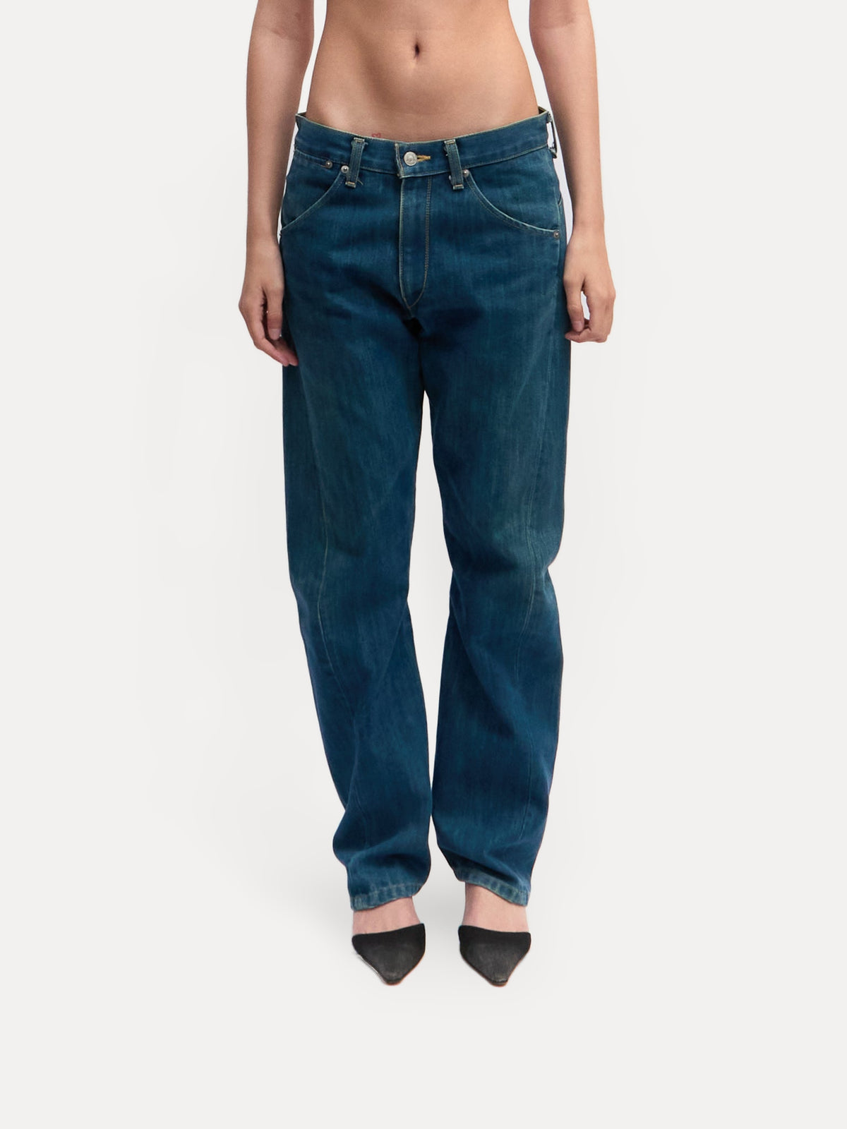 Levi’s Engineered Dark Wash Single Pocket Jeans
