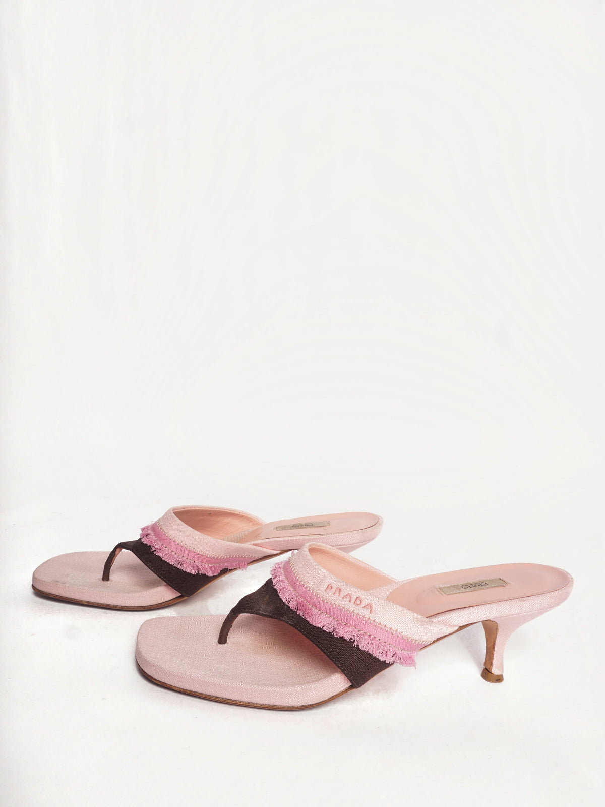 Prada Pink Sandals