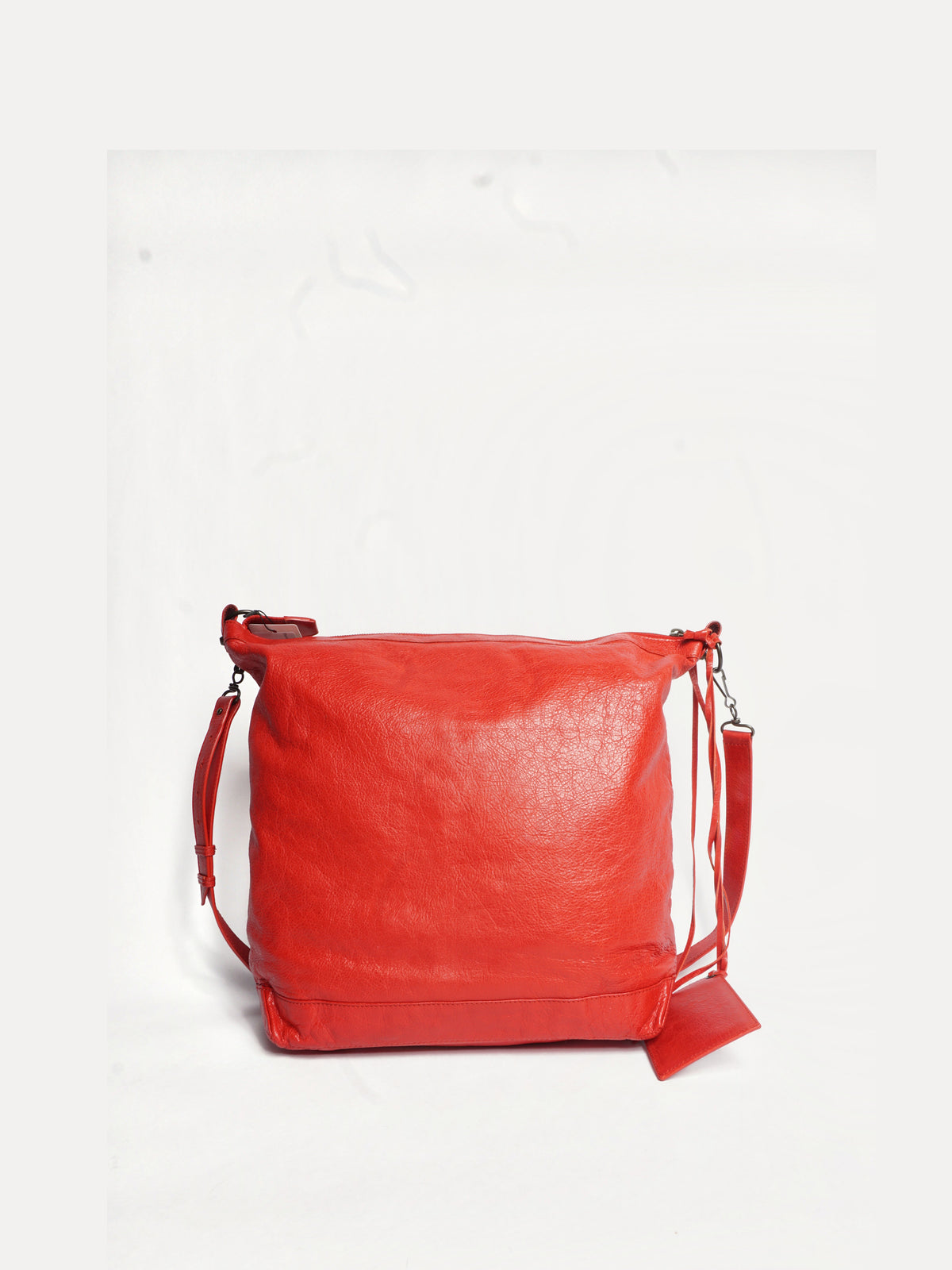 Balenciaga The Day Red Crossbody Bag