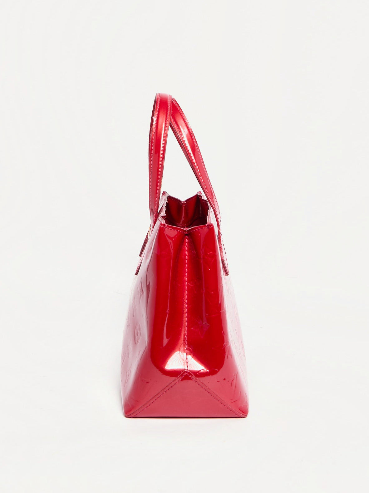Louis Vuitton Red Patent Wilshire PM Bag