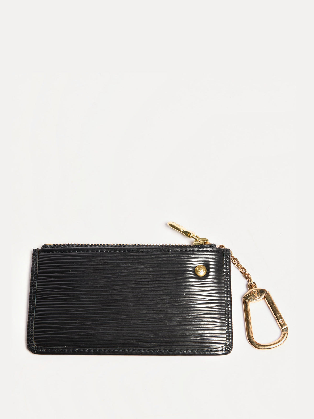 Louis Vuitton Black Epi Coin Pochette