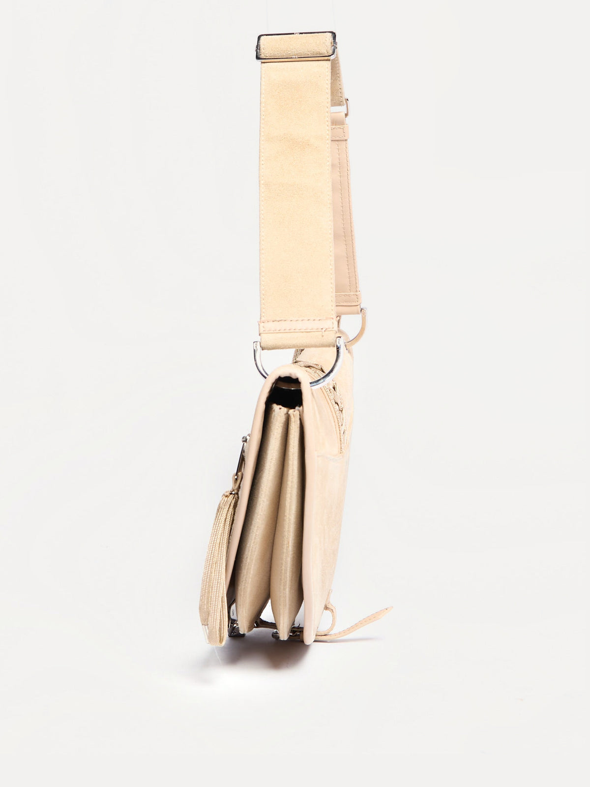 2000’s Christian Dior Tan Suede Admit It Street Chic Shoulder Bag by John Galliano