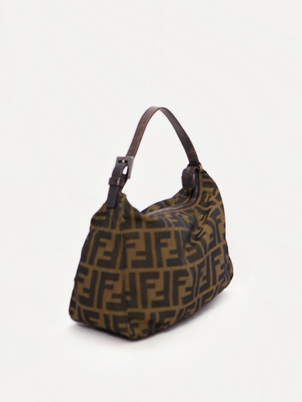 90's Fendi Zucca Brown Pouch