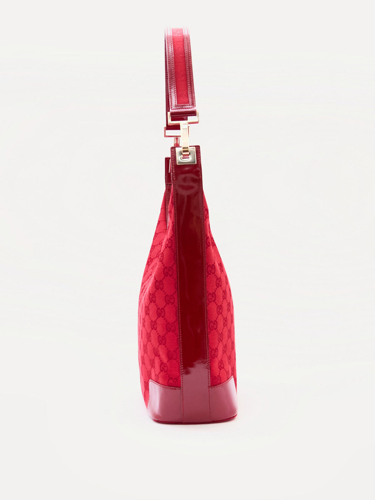 Gucci Red Monogram Sholder Bag
